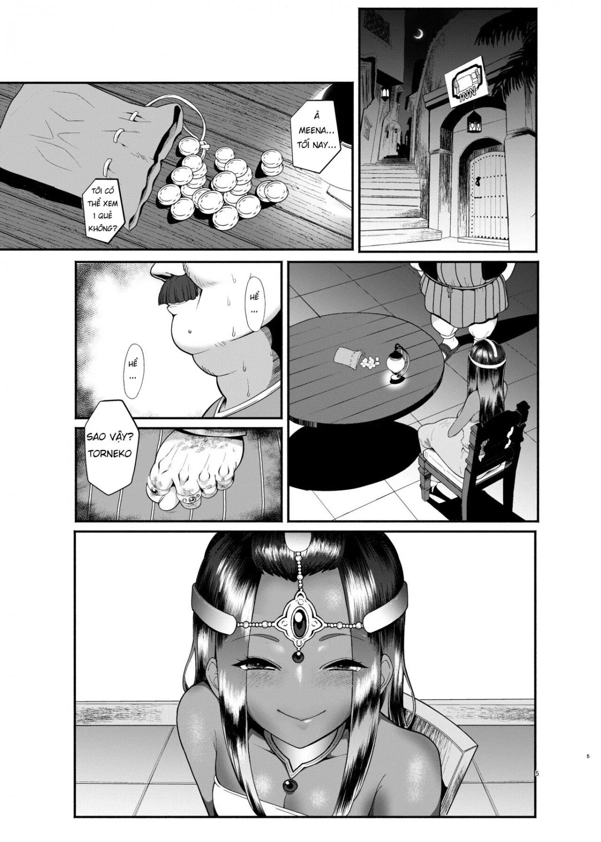 HentaiVN.net - Ảnh 8 - Chị em gái điếm [Mont Barbara no Inran Shimai ; Laissez Fayre Horny Sisters] - Oneshot