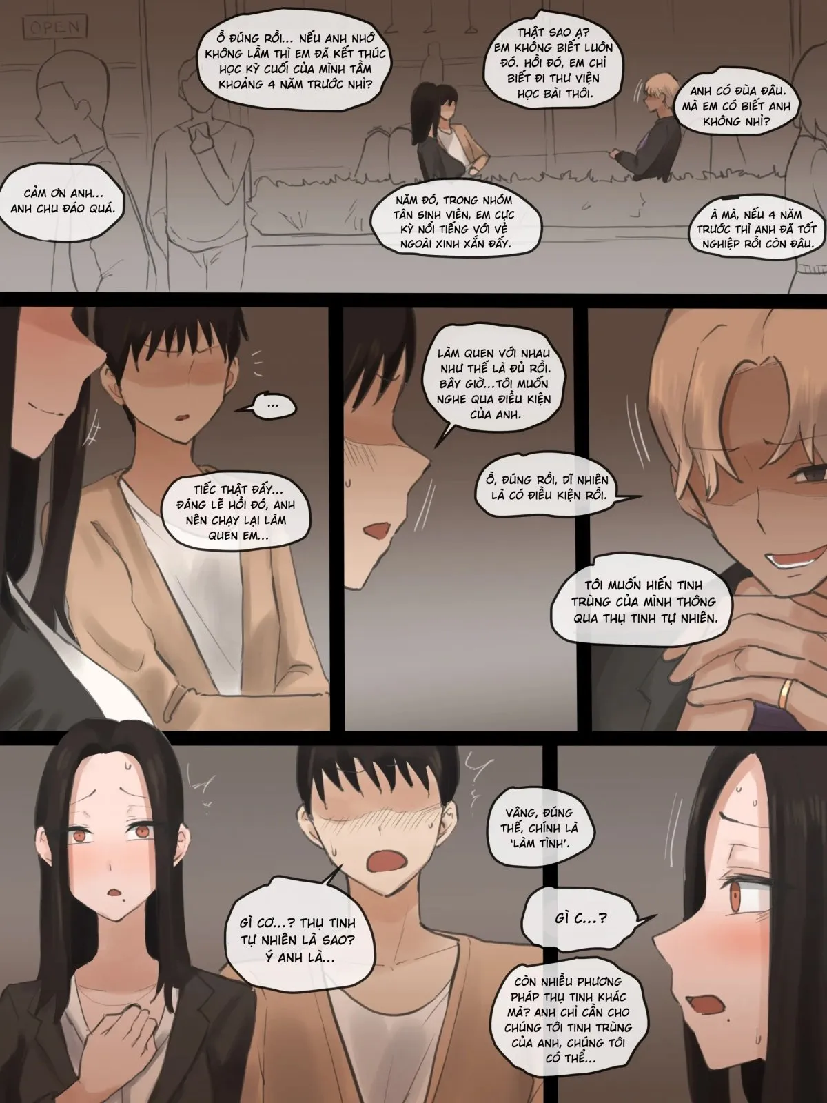 HentaiVN.net - Ảnh 10 - DOUBT - Chap 1