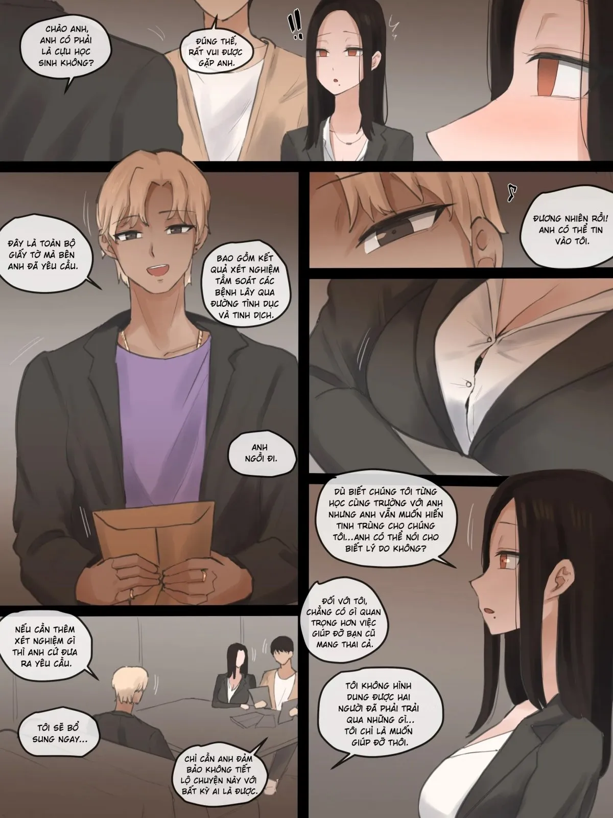 HentaiVN.net - Ảnh 9 - DOUBT - Chap 1