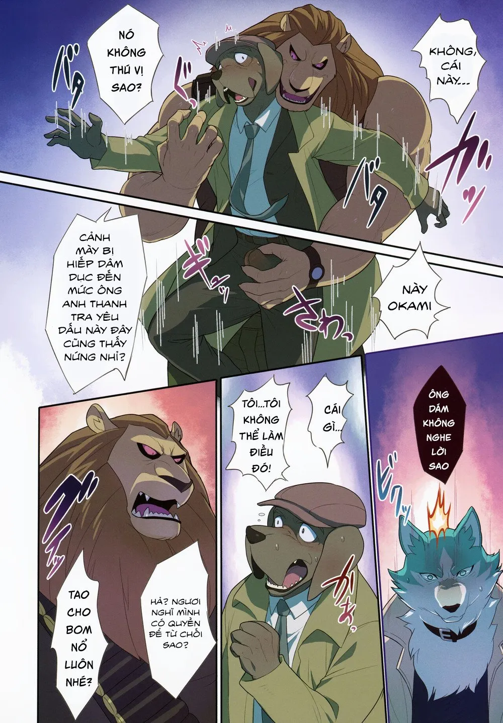 HentaiVN.net - Ảnh 14 - Calm Like a Bomb - Chap 1