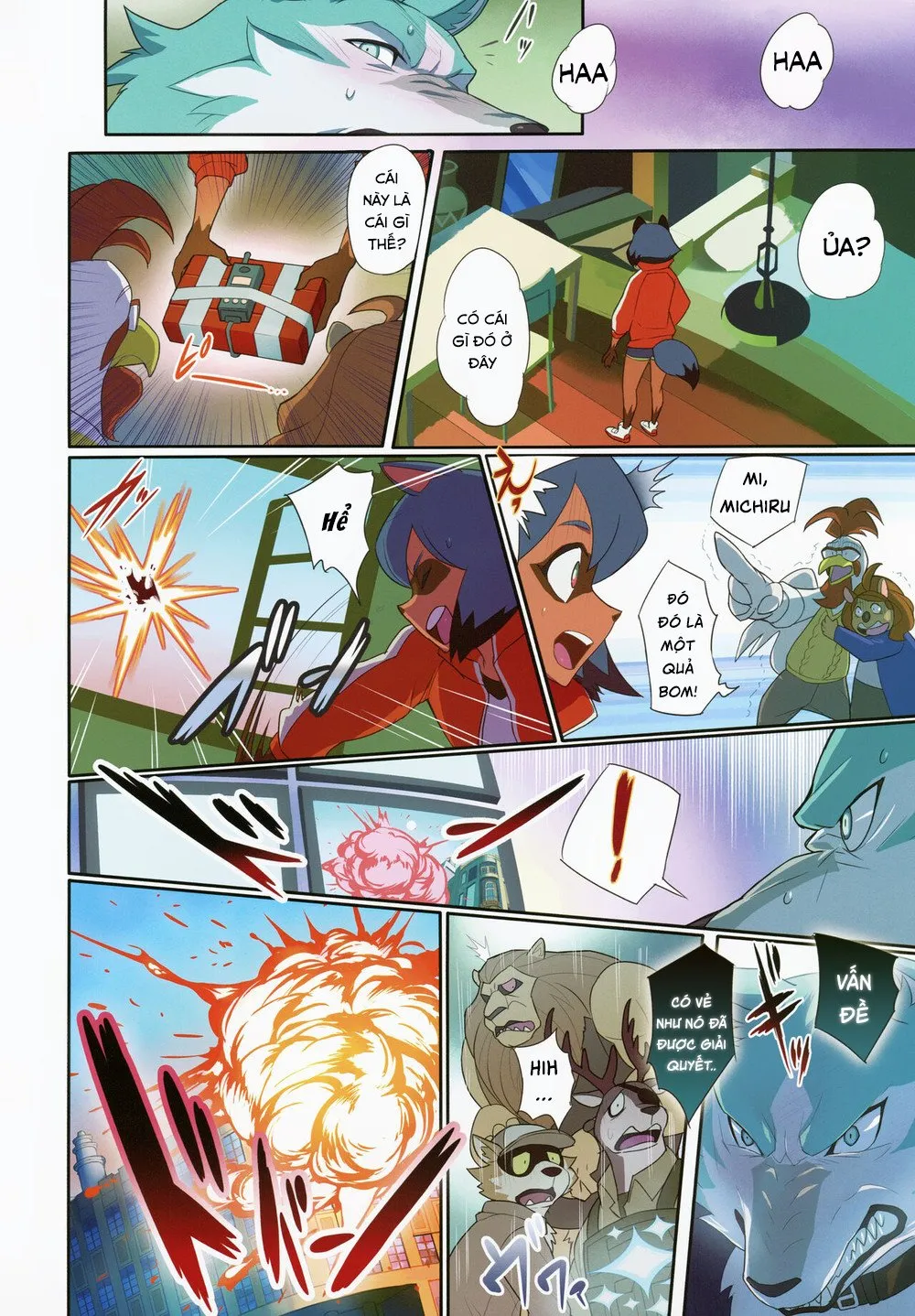 HentaiVN.net - Ảnh 24 - Calm Like a Bomb - Chap 1