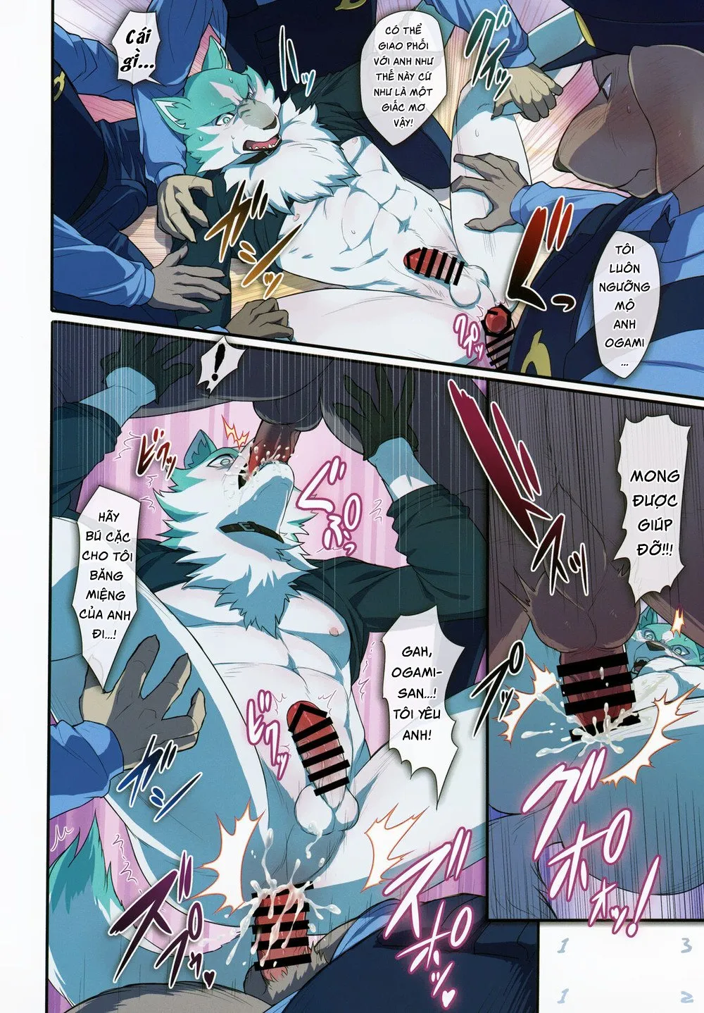 HentaiVN.net - Ảnh 29 - Calm Like a Bomb - Chap 1