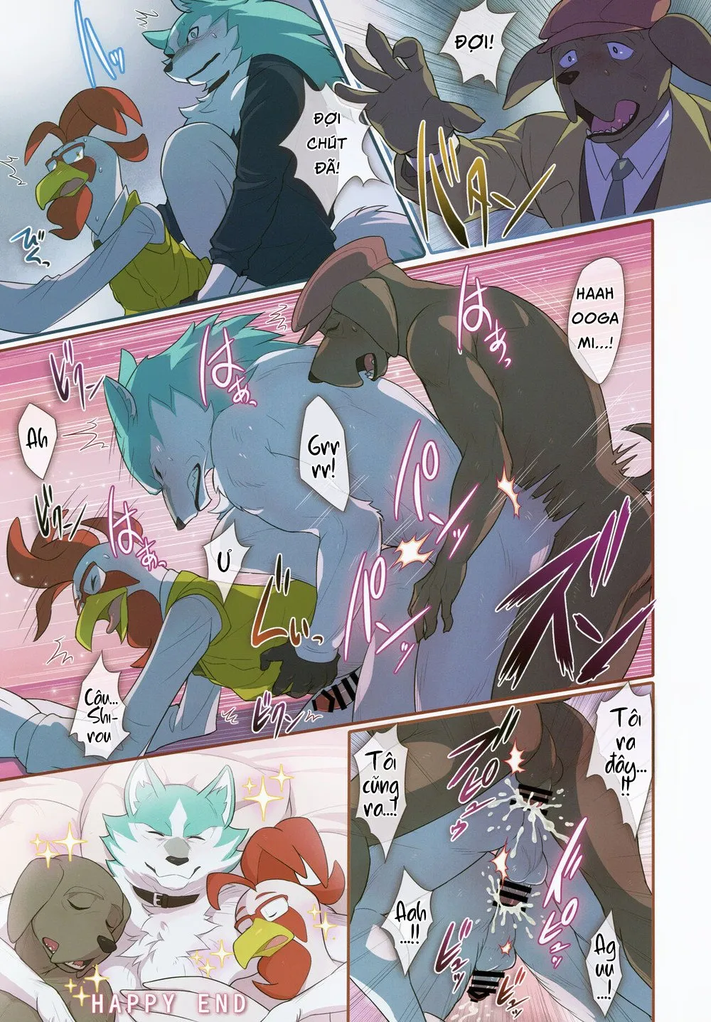 HentaiVN.net - Ảnh 36 - Calm Like a Bomb - Chap 1
