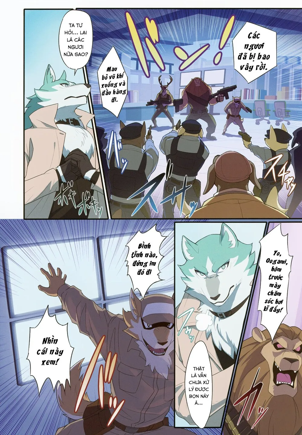 HentaiVN.net - Ảnh 4 - Calm Like a Bomb - Chap 1