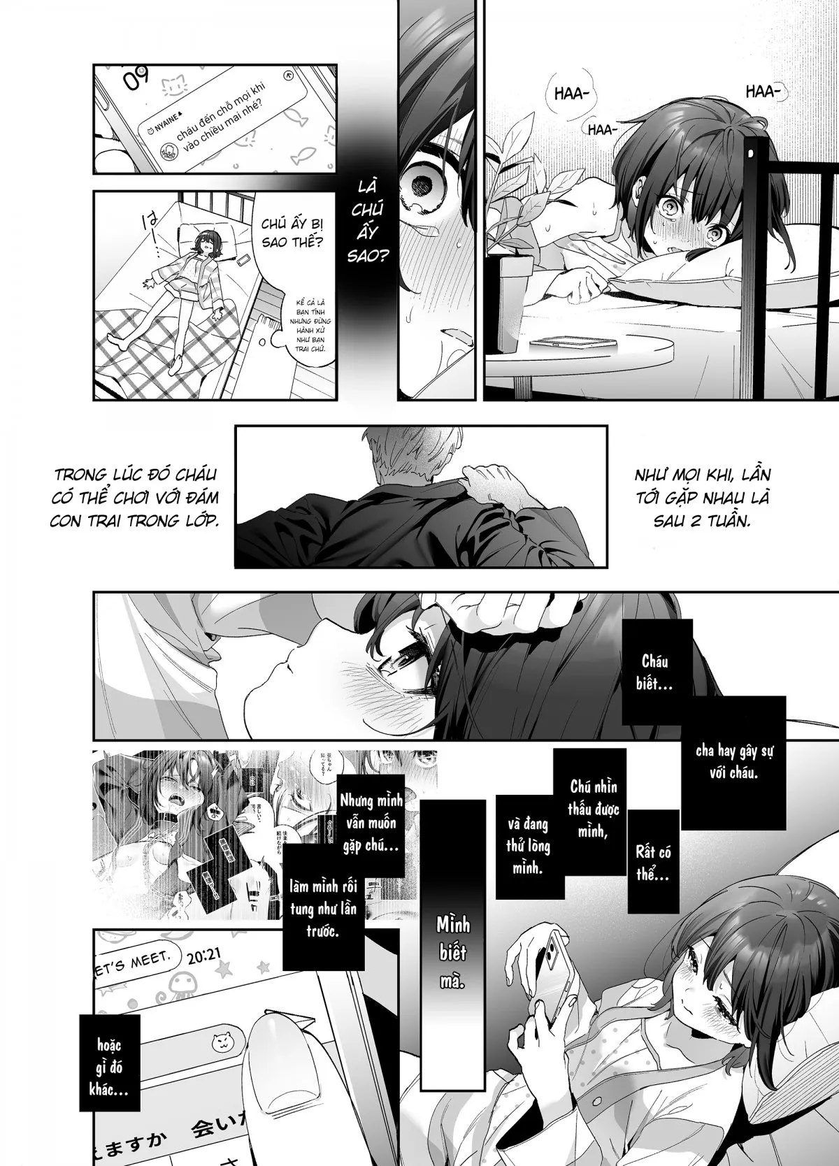 HentaiVN.net - Ảnh 10 - Tôi không muốn biết - Phần 2 [Shiritakunakatta Kouhen] - Phần 2 - 1