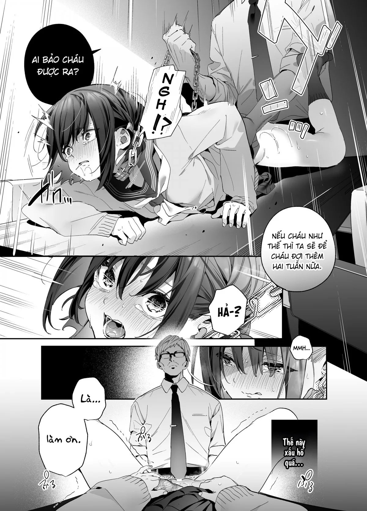 HentaiVN.net - Ảnh 21 - Tôi không muốn biết - Phần 2 [Shiritakunakatta Kouhen] - Oneshot full