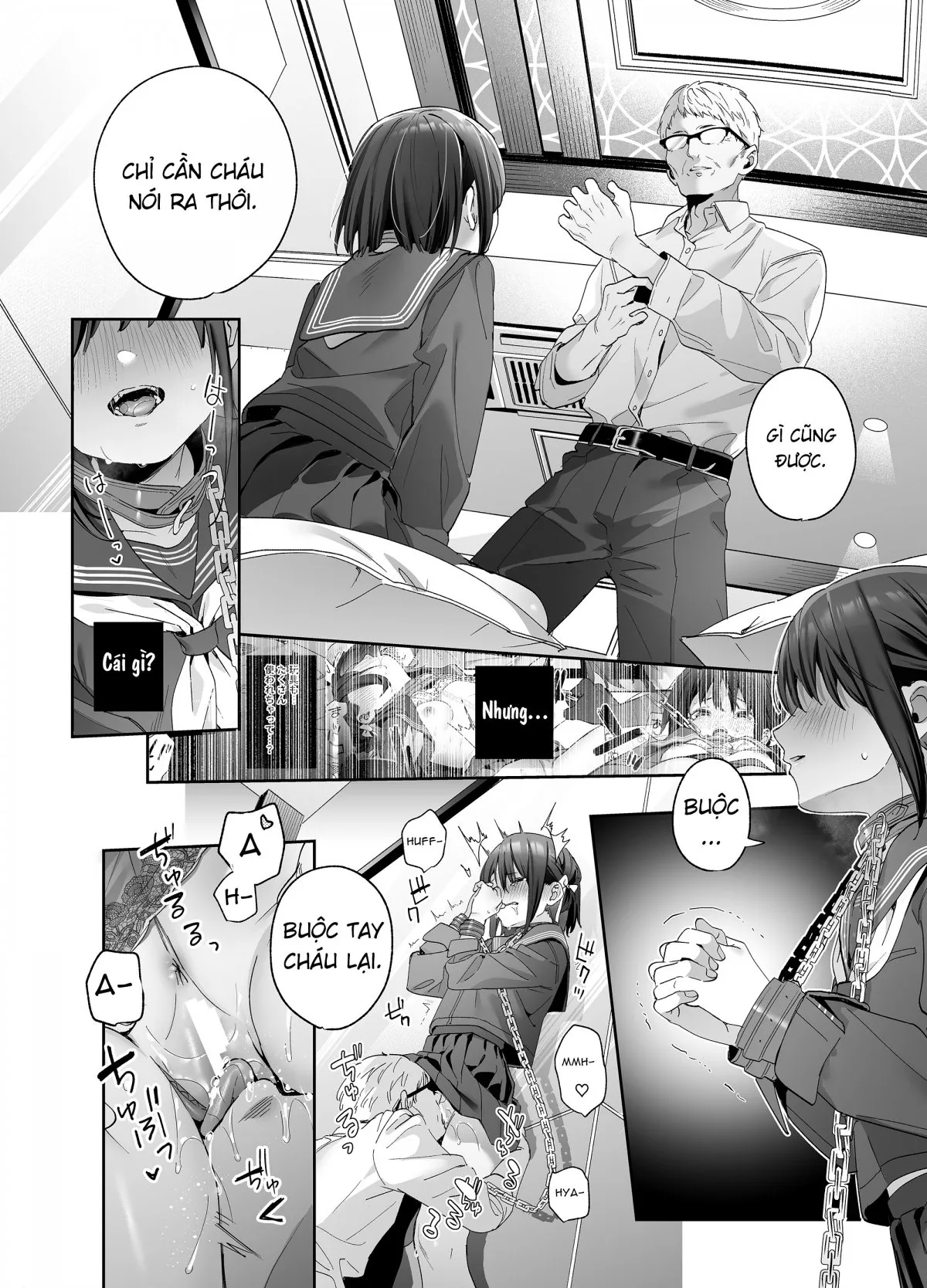 HentaiVN.net - Ảnh 37 - Tôi không muốn biết - Phần 2 [Shiritakunakatta Kouhen] - Oneshot full