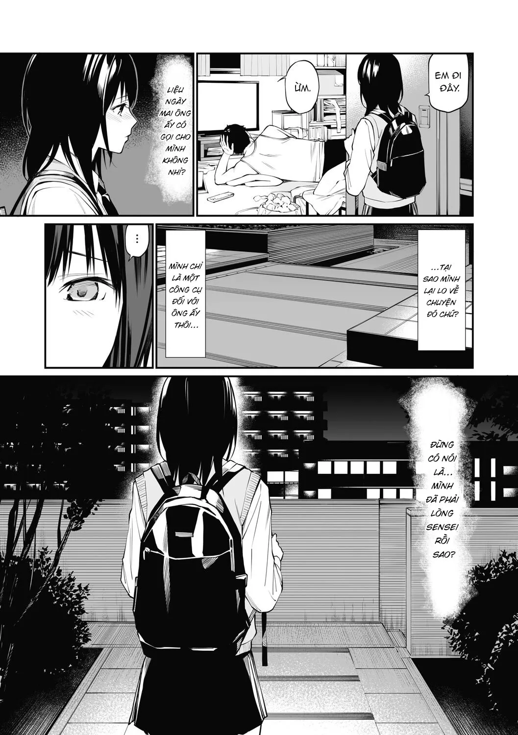 HentaiVN.net - Ảnh 24 - Sensei dattara... [先生だったら...] - Chap Full