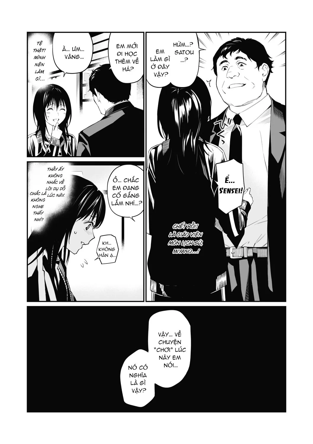 HentaiVN.net - Ảnh 7 - Sensei dattara... [先生だったら...] - Chap Full
