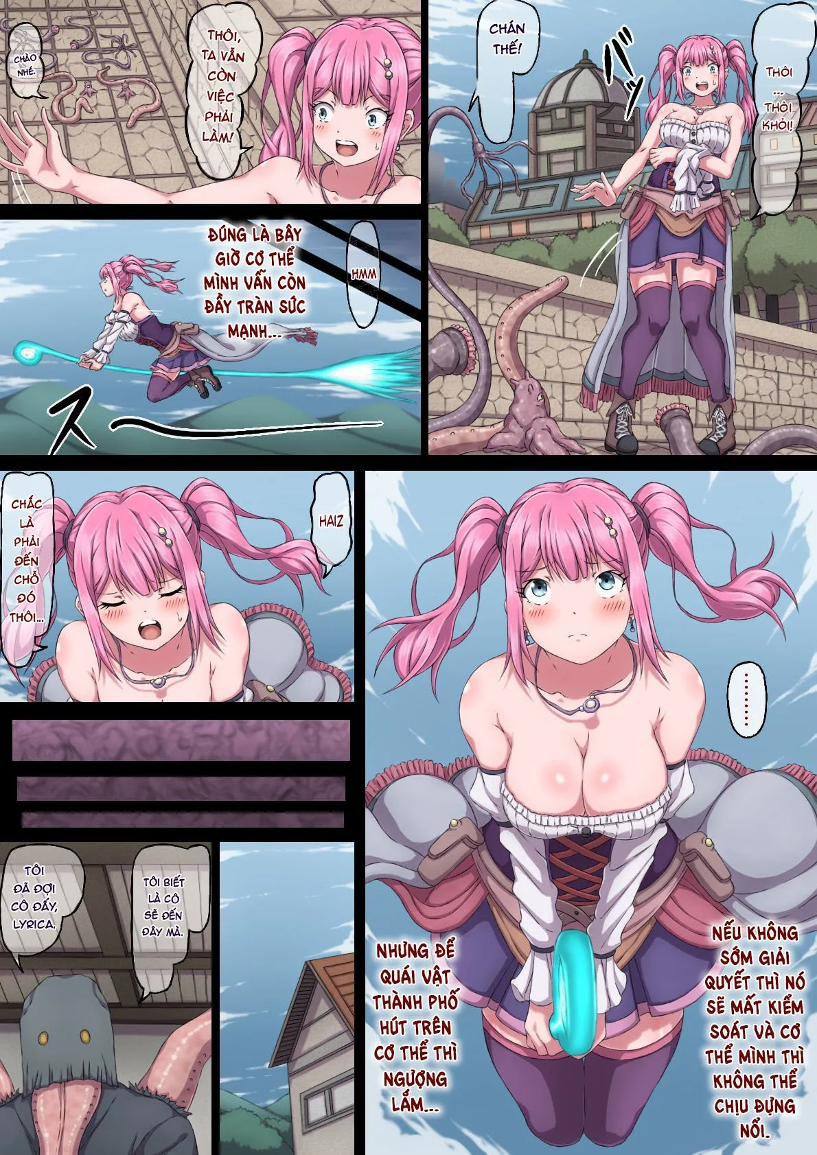 HentaiVN.net - Ảnh 11 - Mahoutsukai Lyrica 2 ~ Kyokugen made H ni Kaihatsu Sareta Oppai ~ - Phần 2