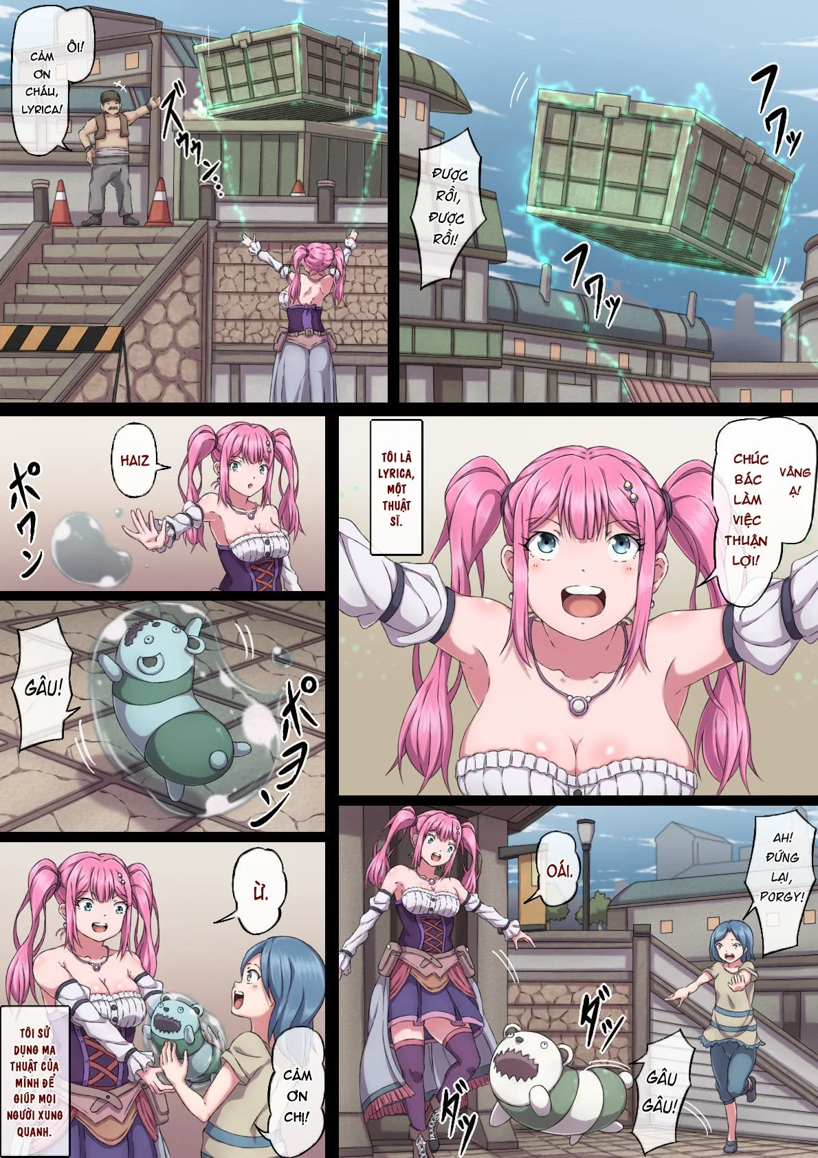 HentaiVN.net - Ảnh 4 - Mahoutsukai Lyrica 2 ~ Kyokugen made H ni Kaihatsu Sareta Oppai ~ - Phần 2