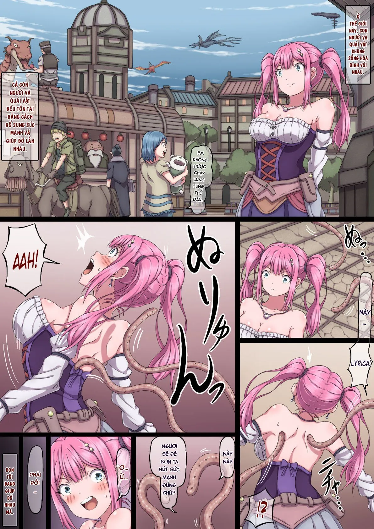 HentaiVN.net - Ảnh 5 - Mahoutsukai Lyrica 2 ~ Kyokugen made H ni Kaihatsu Sareta Oppai ~ - Phần 2