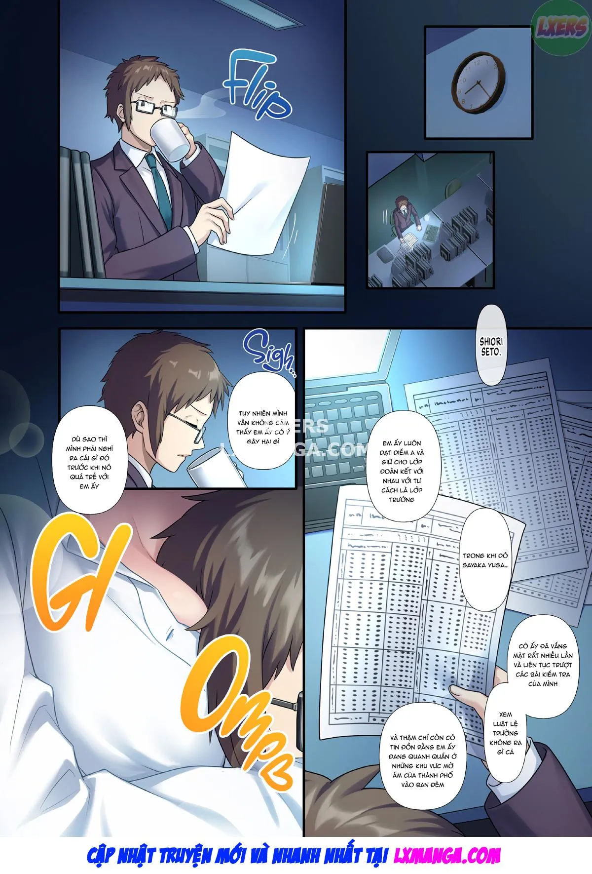 HentaiVN.net - Ảnh 10 - Yuuwaku Sex - Seito to Ayamachi wo Okashita Kyōshi no Ore - Oneshot