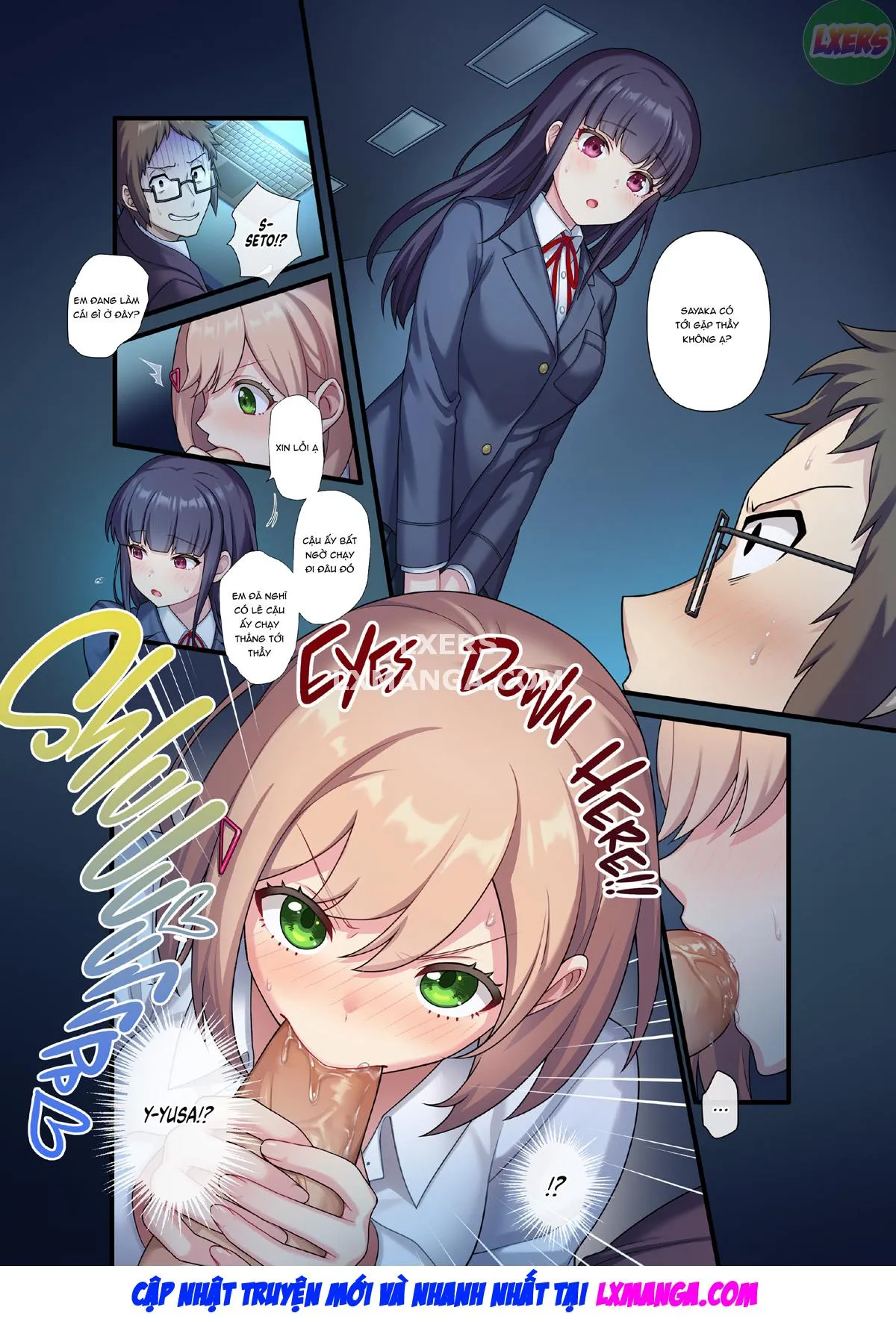 HentaiVN.net - Ảnh 20 - Yuuwaku Sex - Seito to Ayamachi wo Okashita Kyōshi no Ore - Oneshot