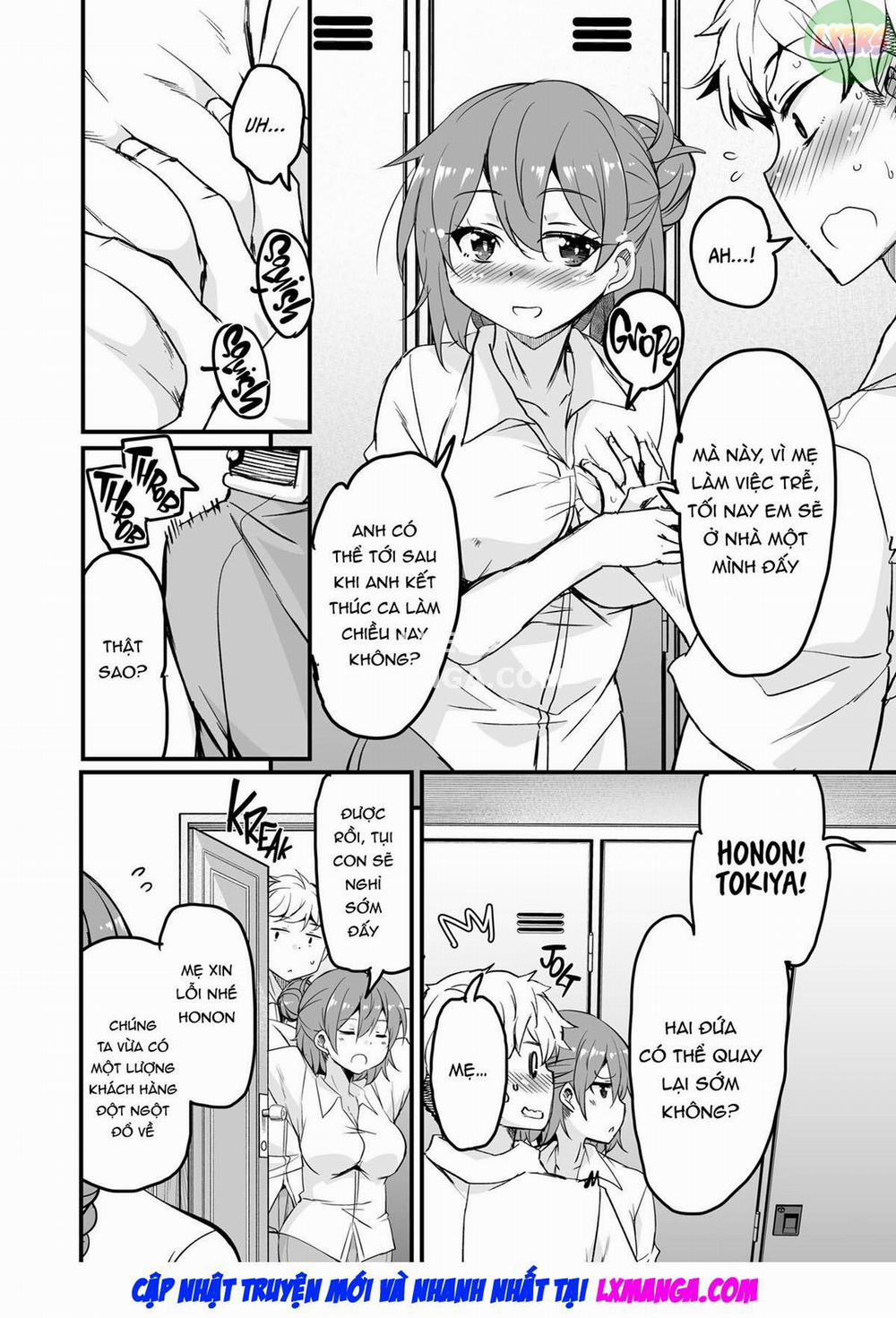 HentaiVN.net - Ảnh 6 - Hitozuma Tenchou ~Musume no Kareshi Okari shimasu~ - Chap 1