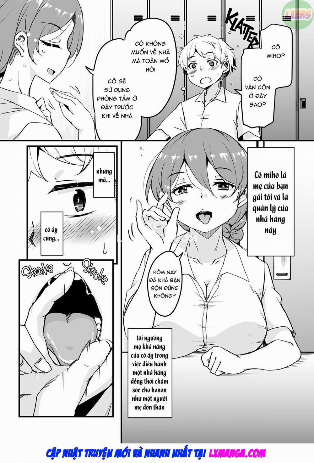 HentaiVN.net - Ảnh 10 - Hitozuma Tenchou ~Musume no Kareshi Okari shimasu~ - Chap 1