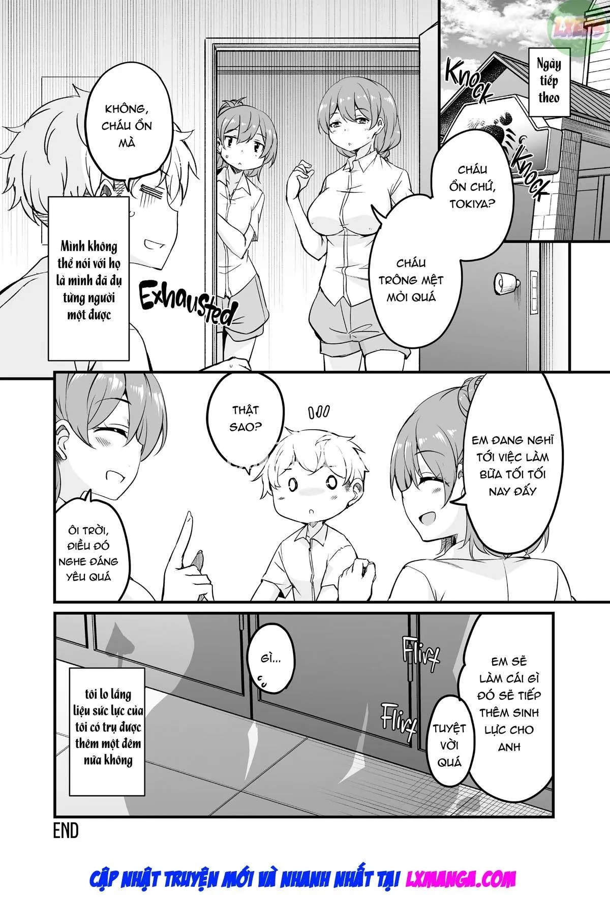 HentaiVN.net - Ảnh 28 - Hitozuma Tenchou ~Musume no Kareshi Okari shimasu~ - Chap 2