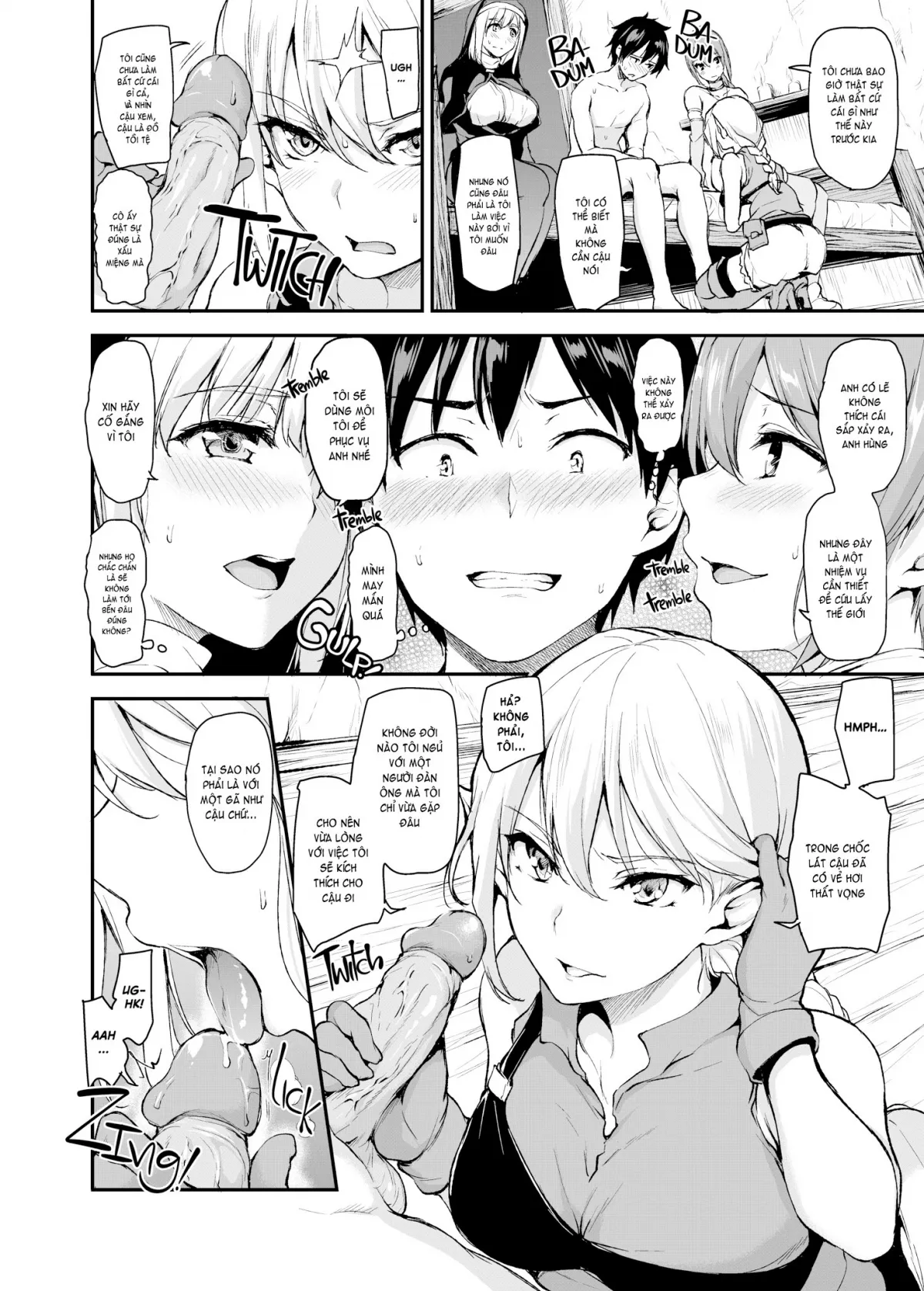 HentaiVN.net - Ảnh 15 - Tales of a Harem in Another World - Chap 1