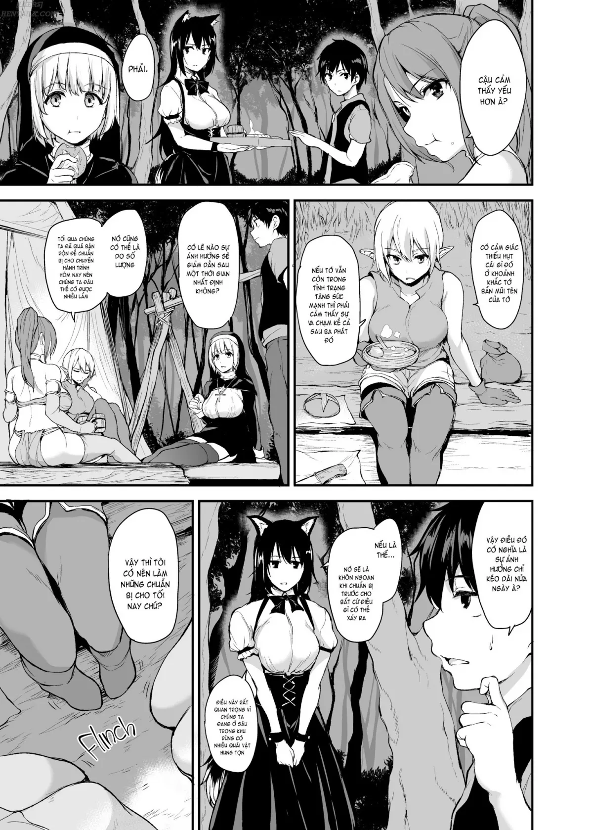 HentaiVN.net - Ảnh 10 - Tales of a Harem in Another World - Chap 2