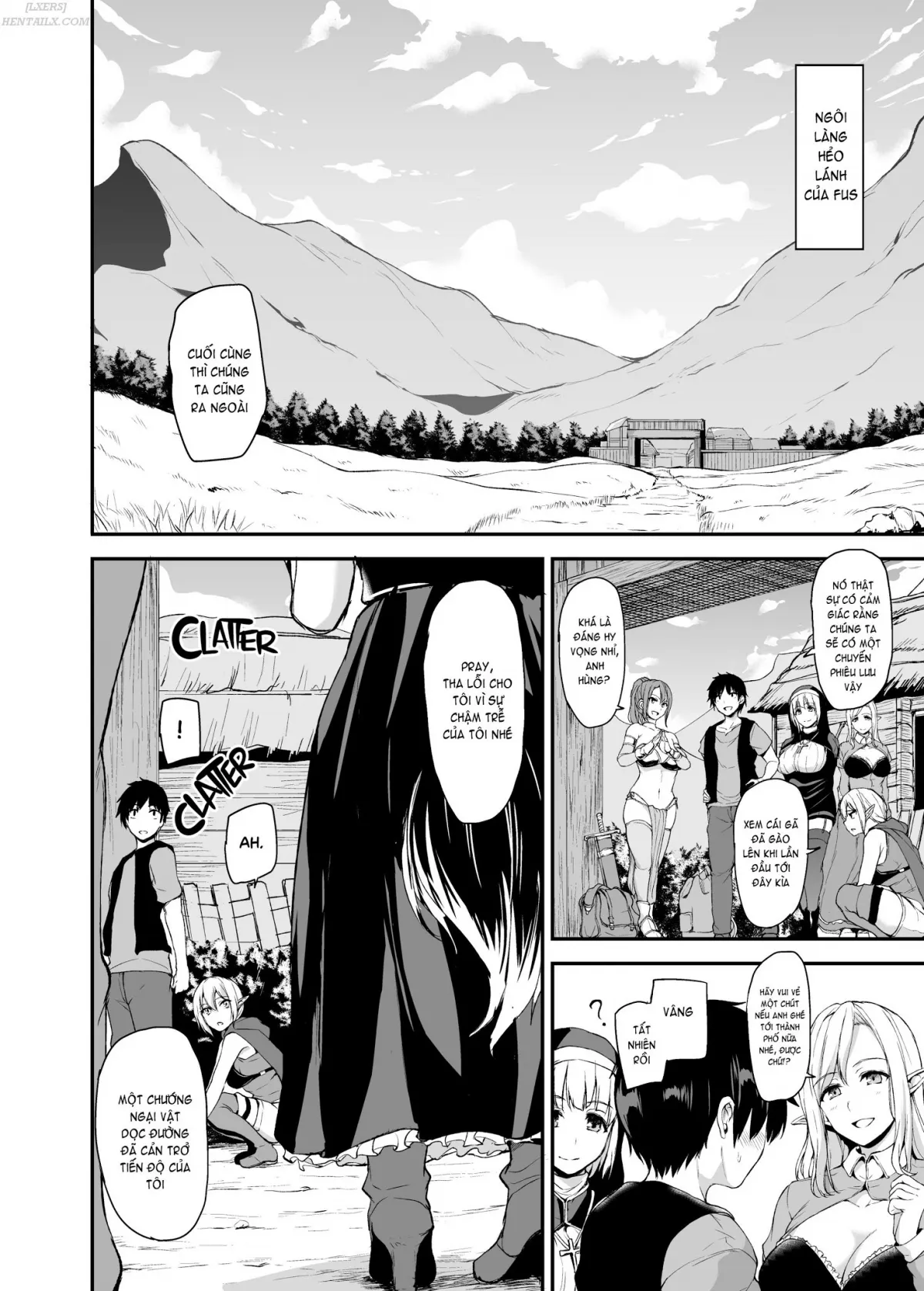 HentaiVN.net - Ảnh 3 - Tales of a Harem in Another World - Chap 2