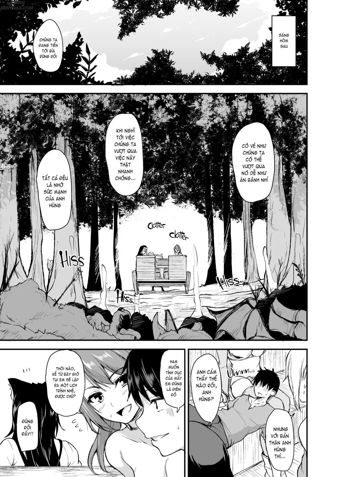 HentaiVN.net - Ảnh 44 - Tales of a Harem in Another World - Chap 2