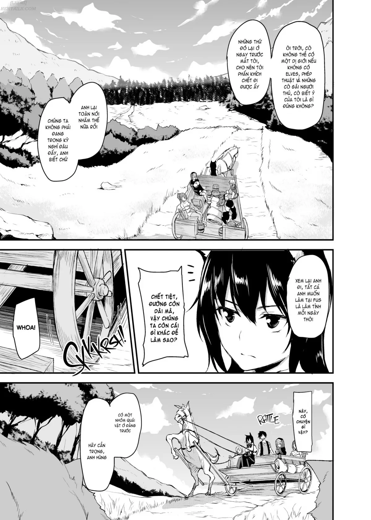 HentaiVN.net - Ảnh 6 - Tales of a Harem in Another World - Chap 2