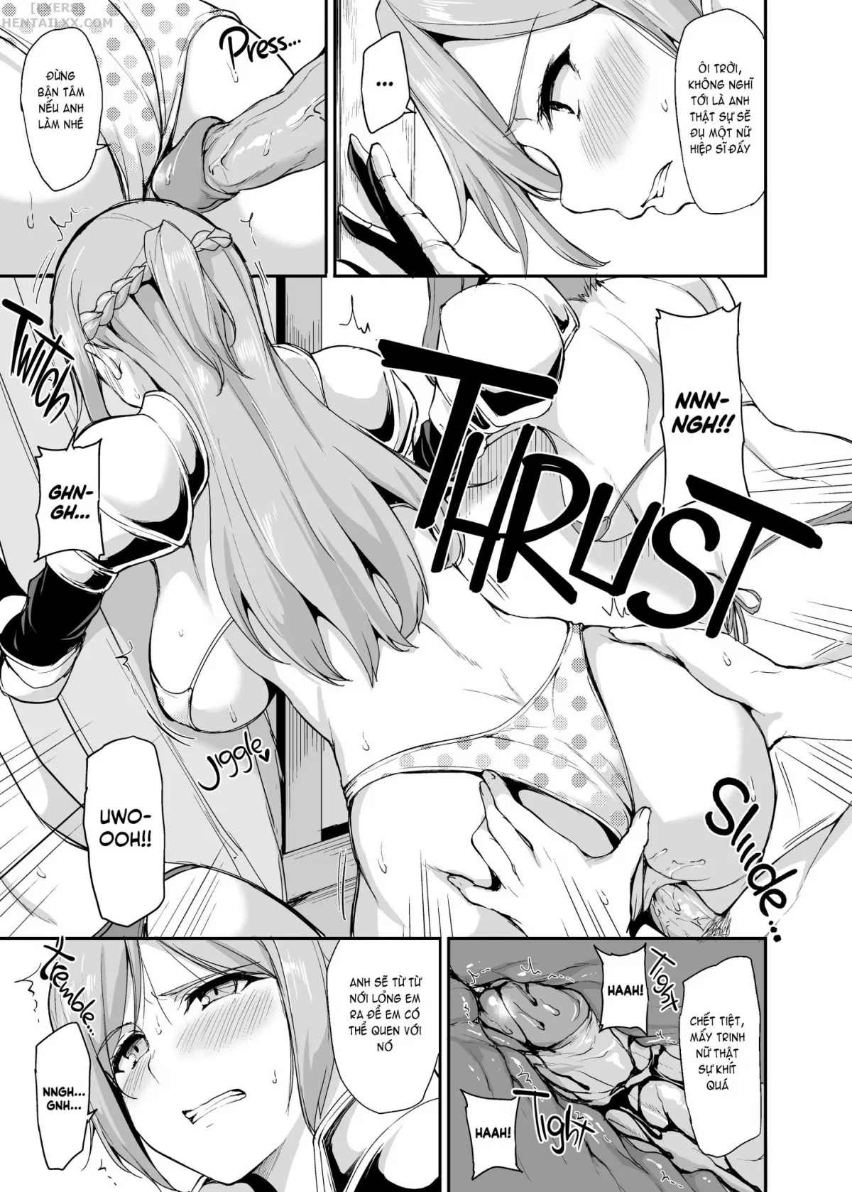 HentaiVN.net - Ảnh 19 - Tales of a Harem in Another World - Chap 3 - Creampie the Lady Knights!