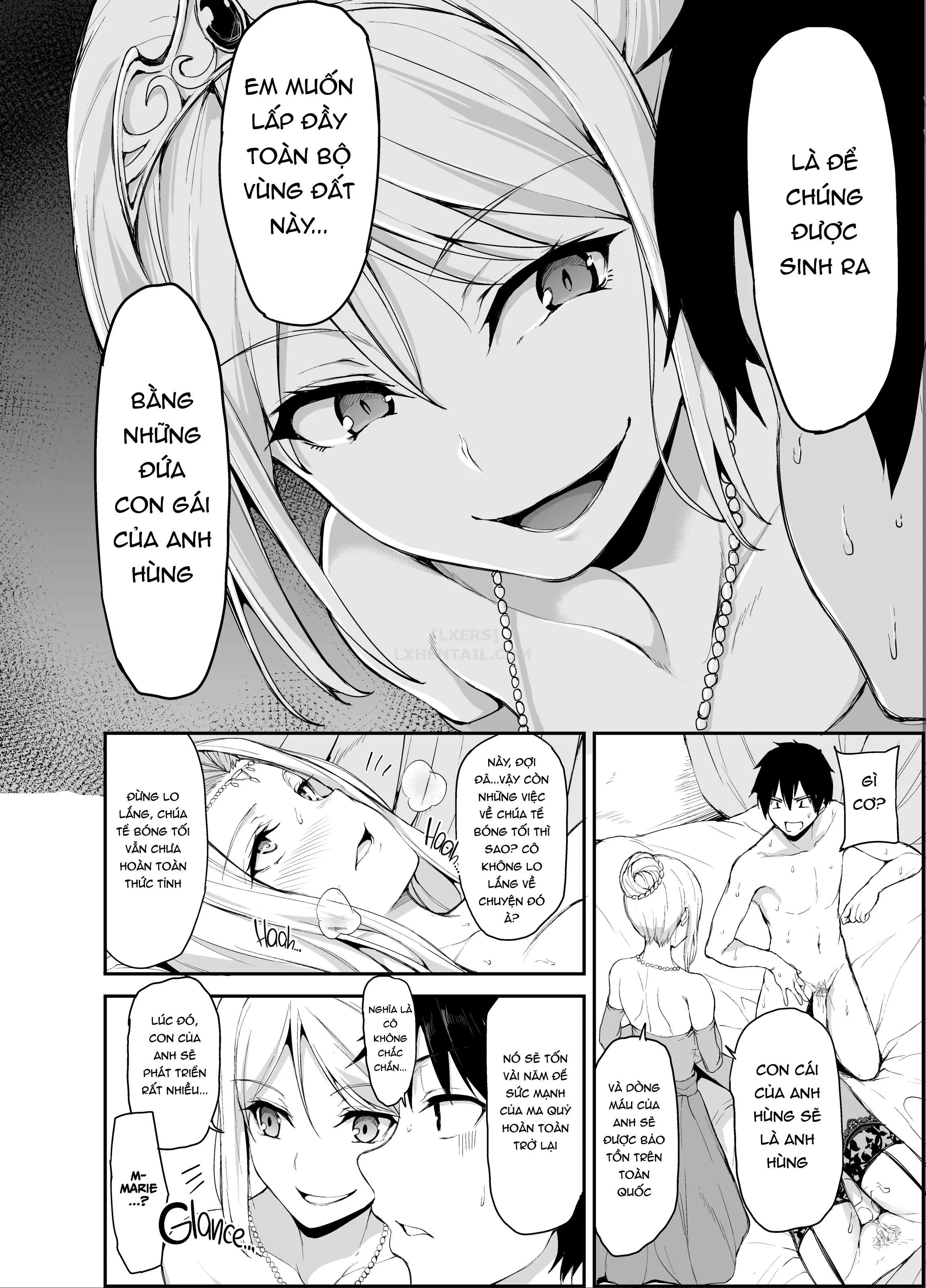 HentaiVN.net - Ảnh 21 - Tales of a Harem in Another World - Chap 4 - Opulence and Beauty!? Orgy in the Queens Chamber!