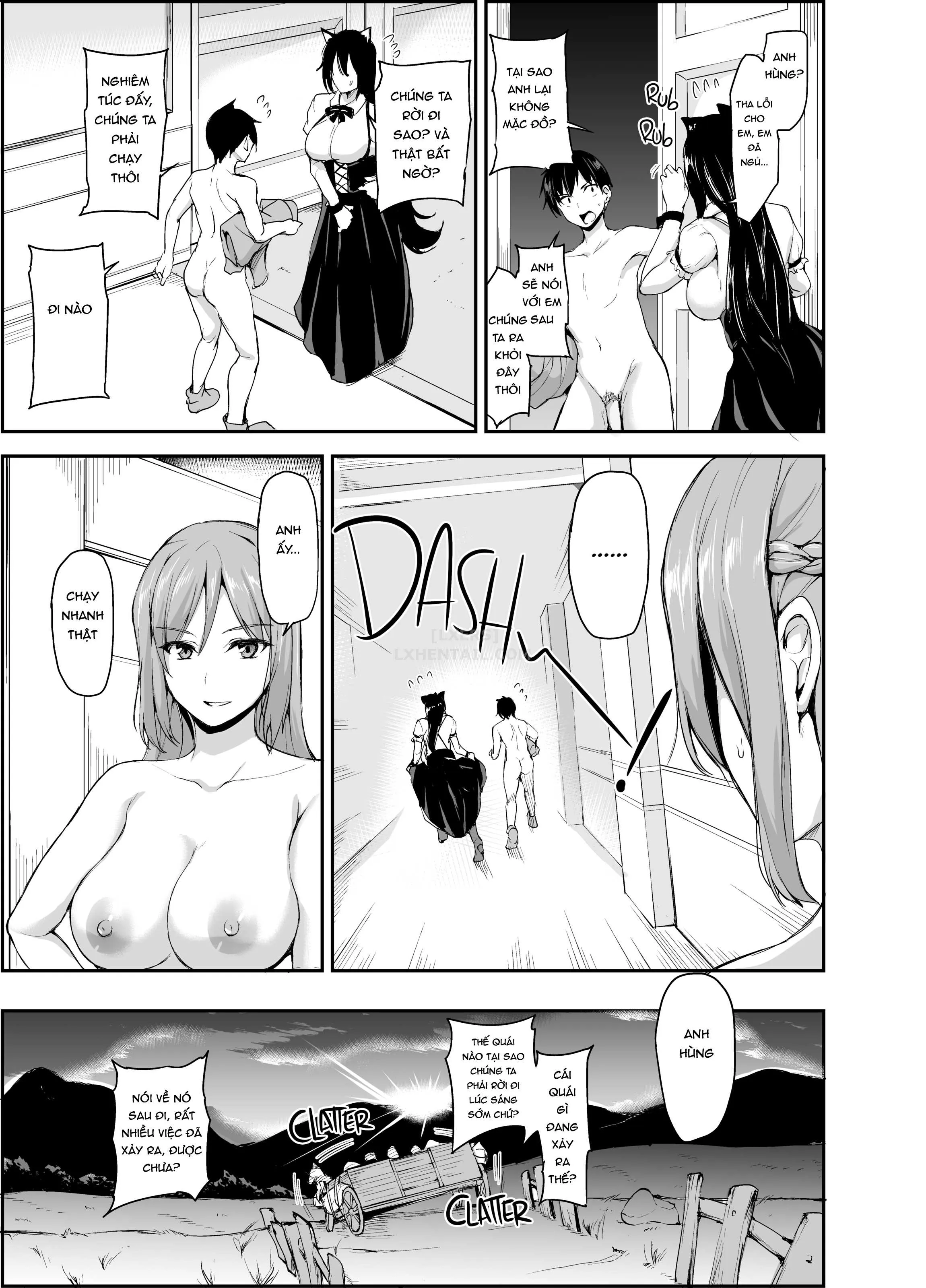 HentaiVN.net - Ảnh 54 - Tales of a Harem in Another World - Chap 4 - Opulence and Beauty!? Orgy in the Queens Chamber!