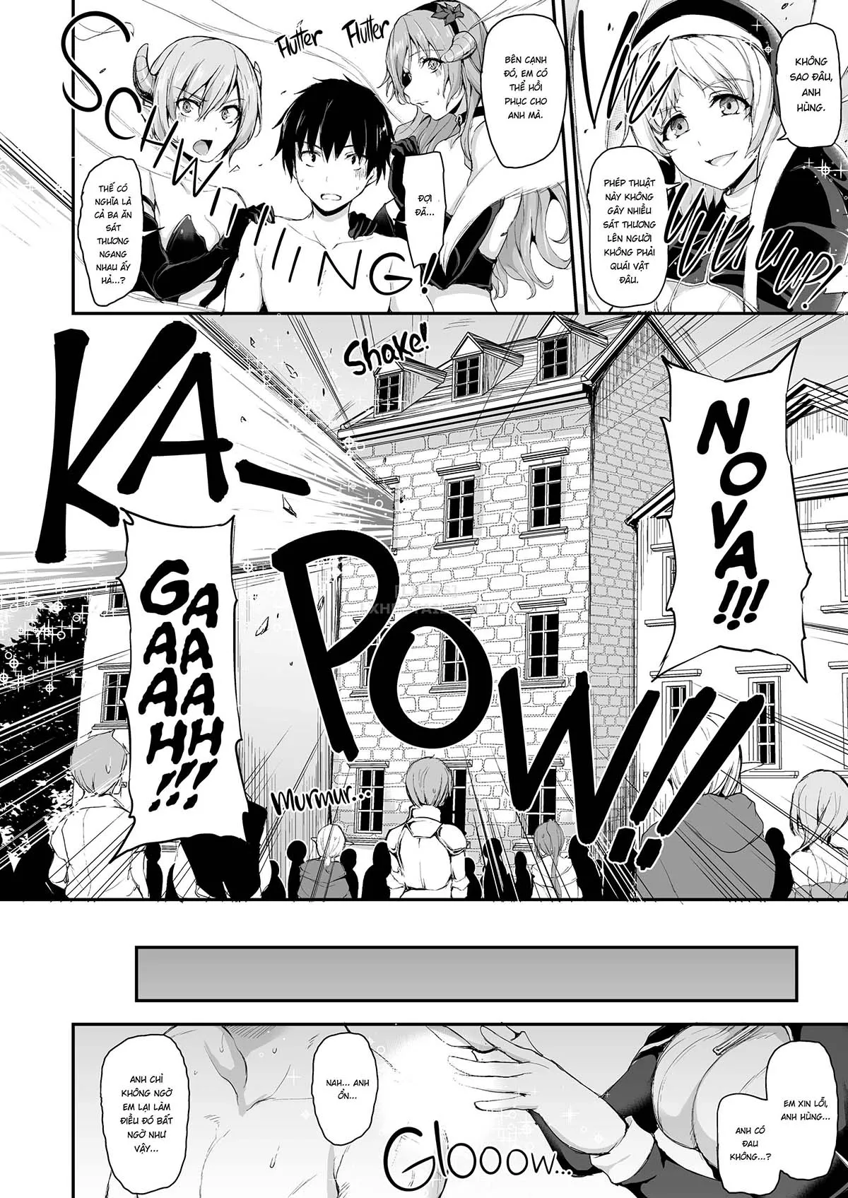 HentaiVN.net - Ảnh 26 - Tales of a Harem in Another World - Chap 5 - Ambushed! The Wild Succubus Sisters Appear!