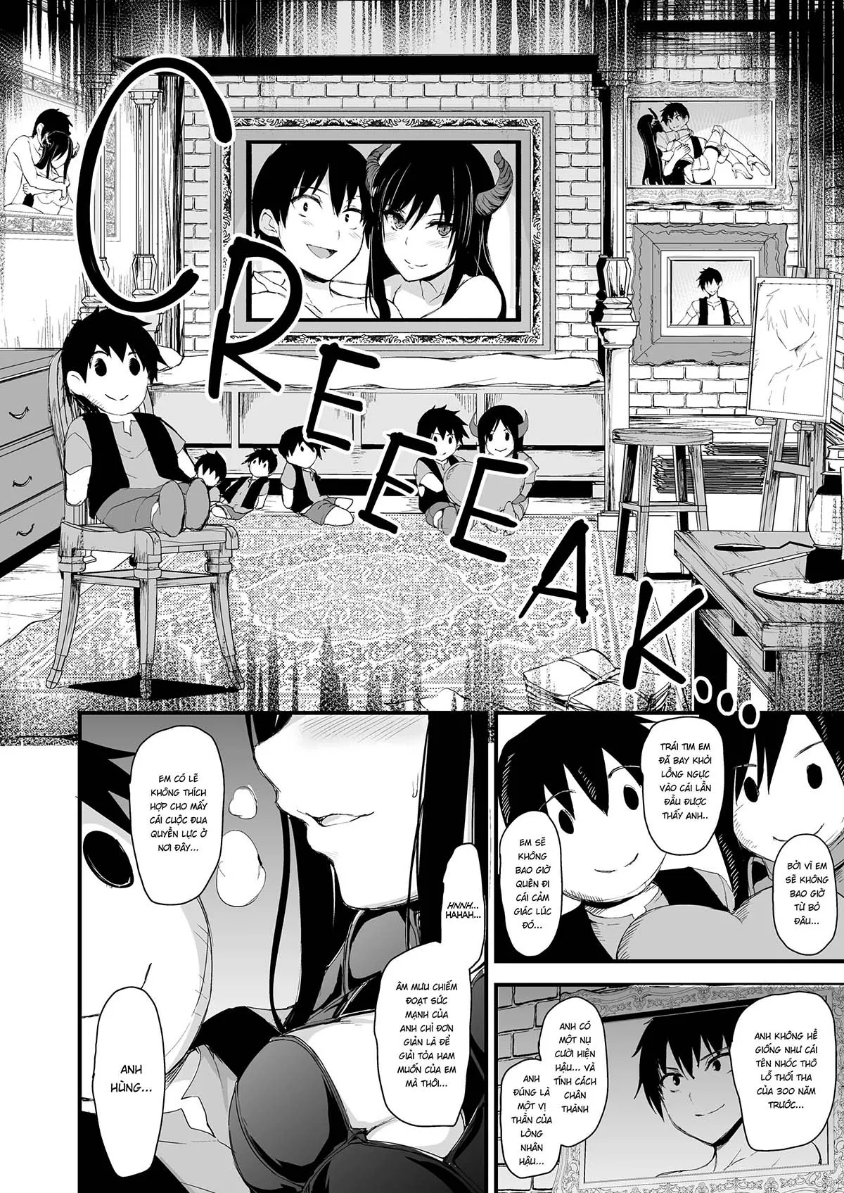 HentaiVN.net - Ảnh 60 - Tales of a Harem in Another World - Chap 5 - Ambushed! The Wild Succubus Sisters Appear!