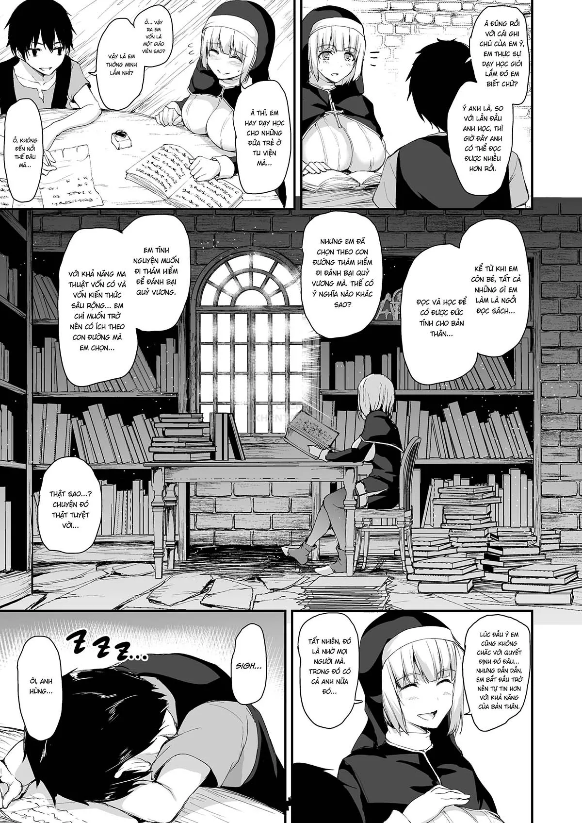 HentaiVN.net - Ảnh 9 - Tales of a Harem in Another World - Chap 5 - Ambushed! The Wild Succubus Sisters Appear!
