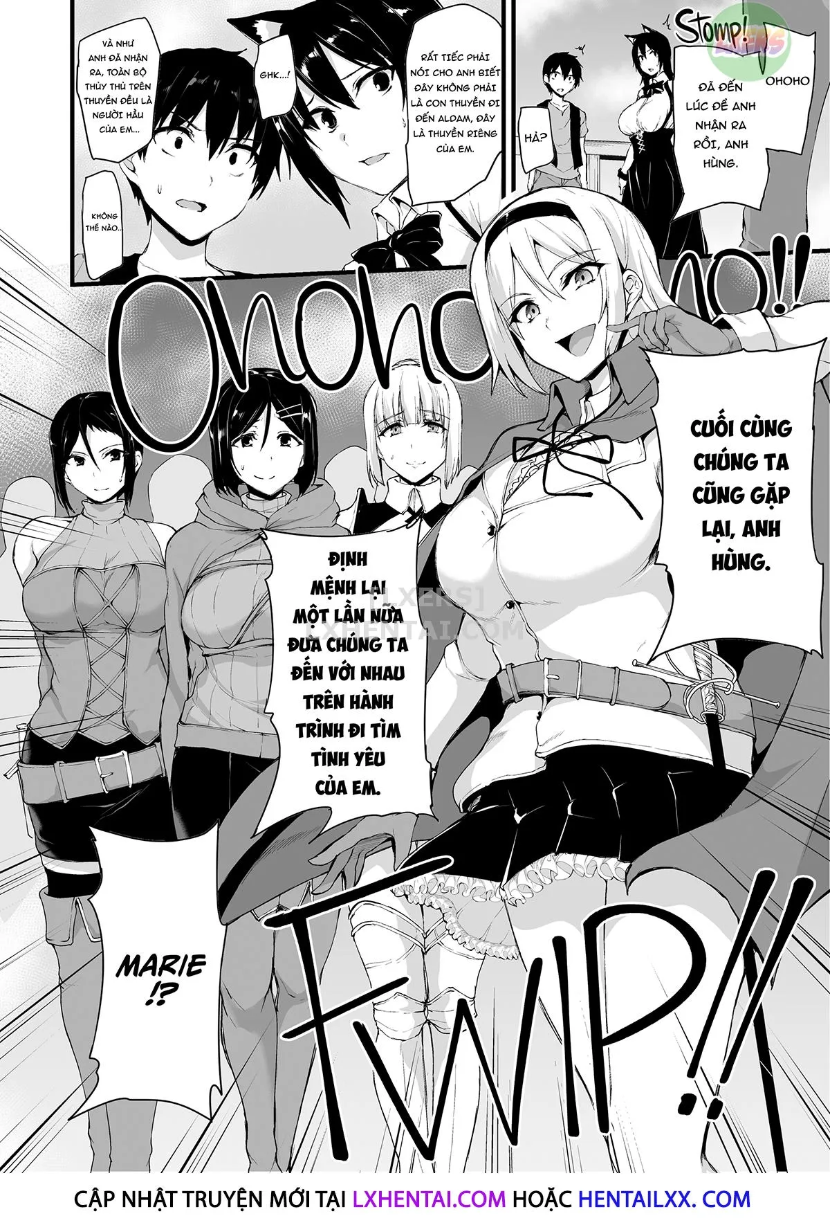 HentaiVN.net - Ảnh 11 - Tales of a Harem in Another World - Chap 6 - Overloaded! Orgies on the High Seas!