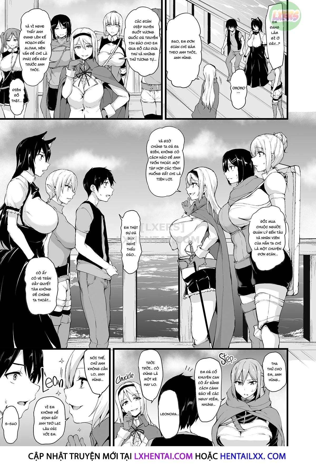 HentaiVN.net - Ảnh 12 - Tales of a Harem in Another World - Chap 6 - Overloaded! Orgies on the High Seas!