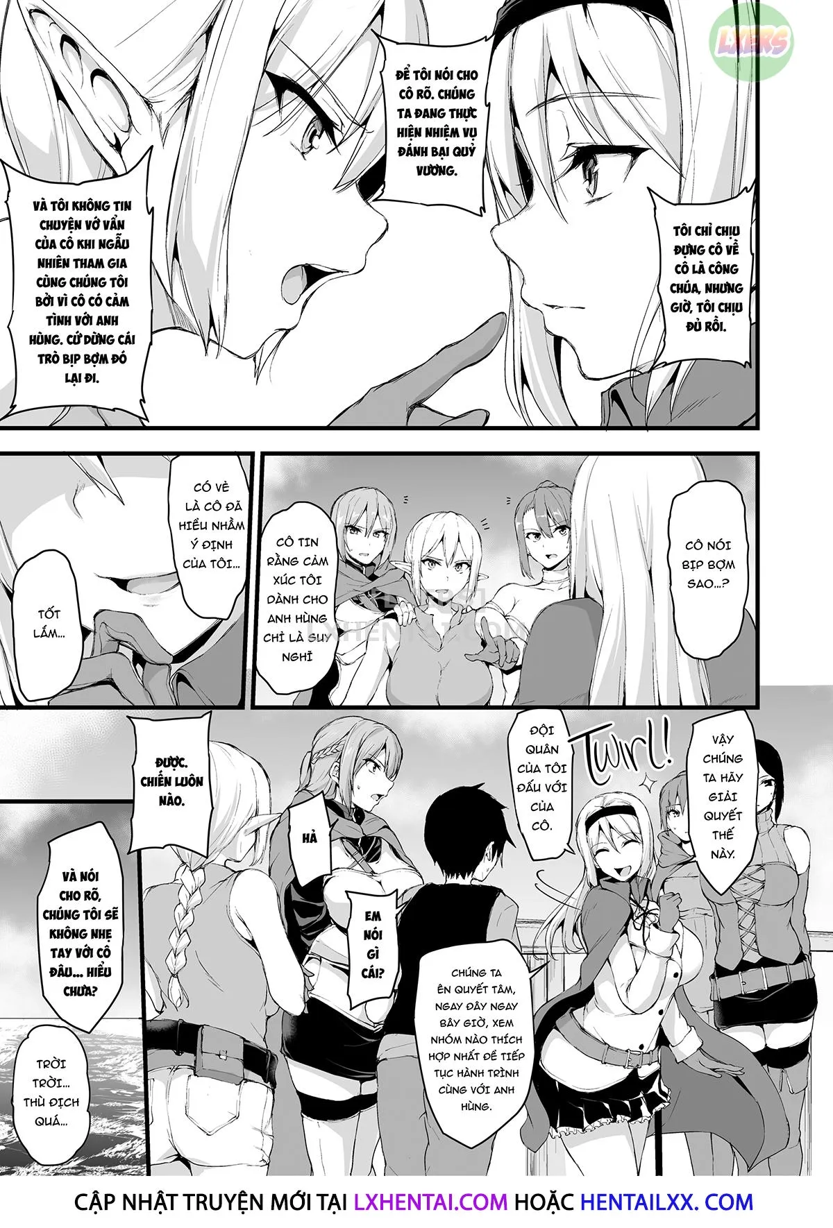 HentaiVN.net - Ảnh 14 - Tales of a Harem in Another World - Chap 6 - Overloaded! Orgies on the High Seas!