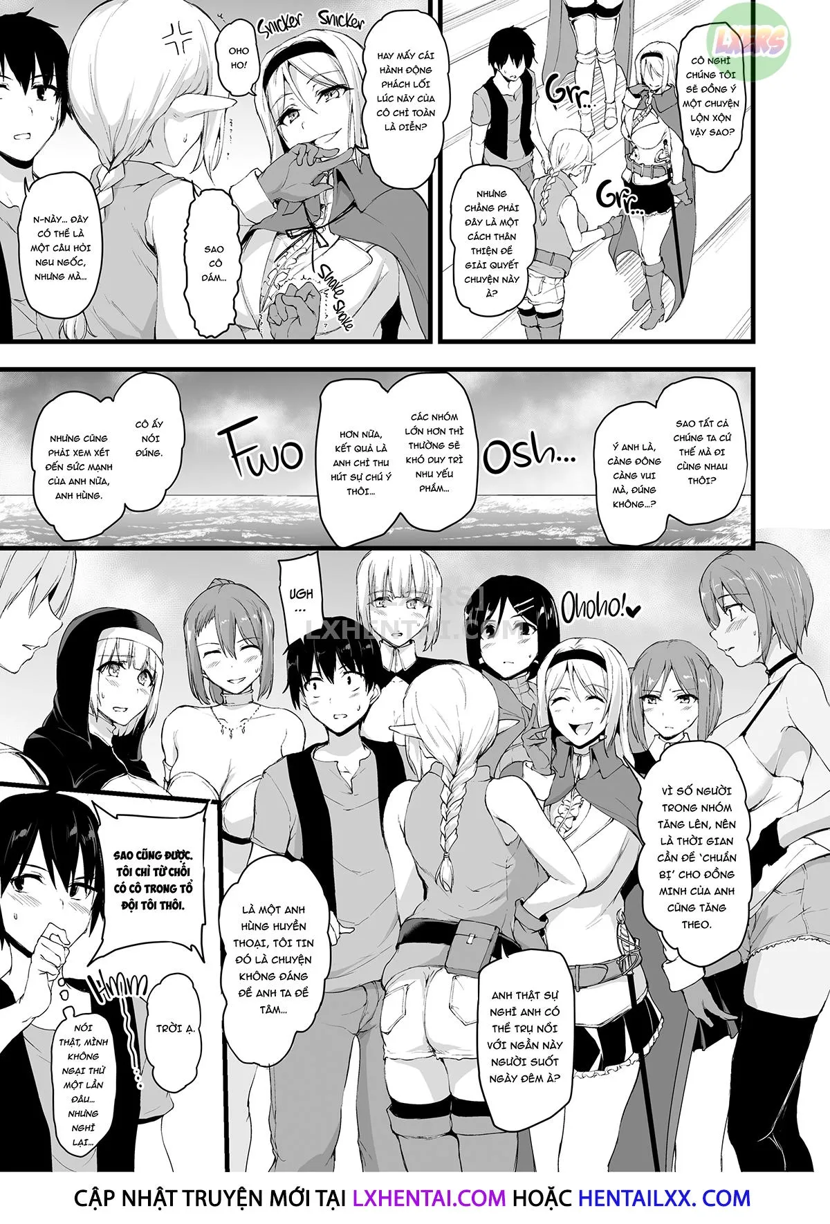 HentaiVN.net - Ảnh 16 - Tales of a Harem in Another World - Chap 6 - Overloaded! Orgies on the High Seas!