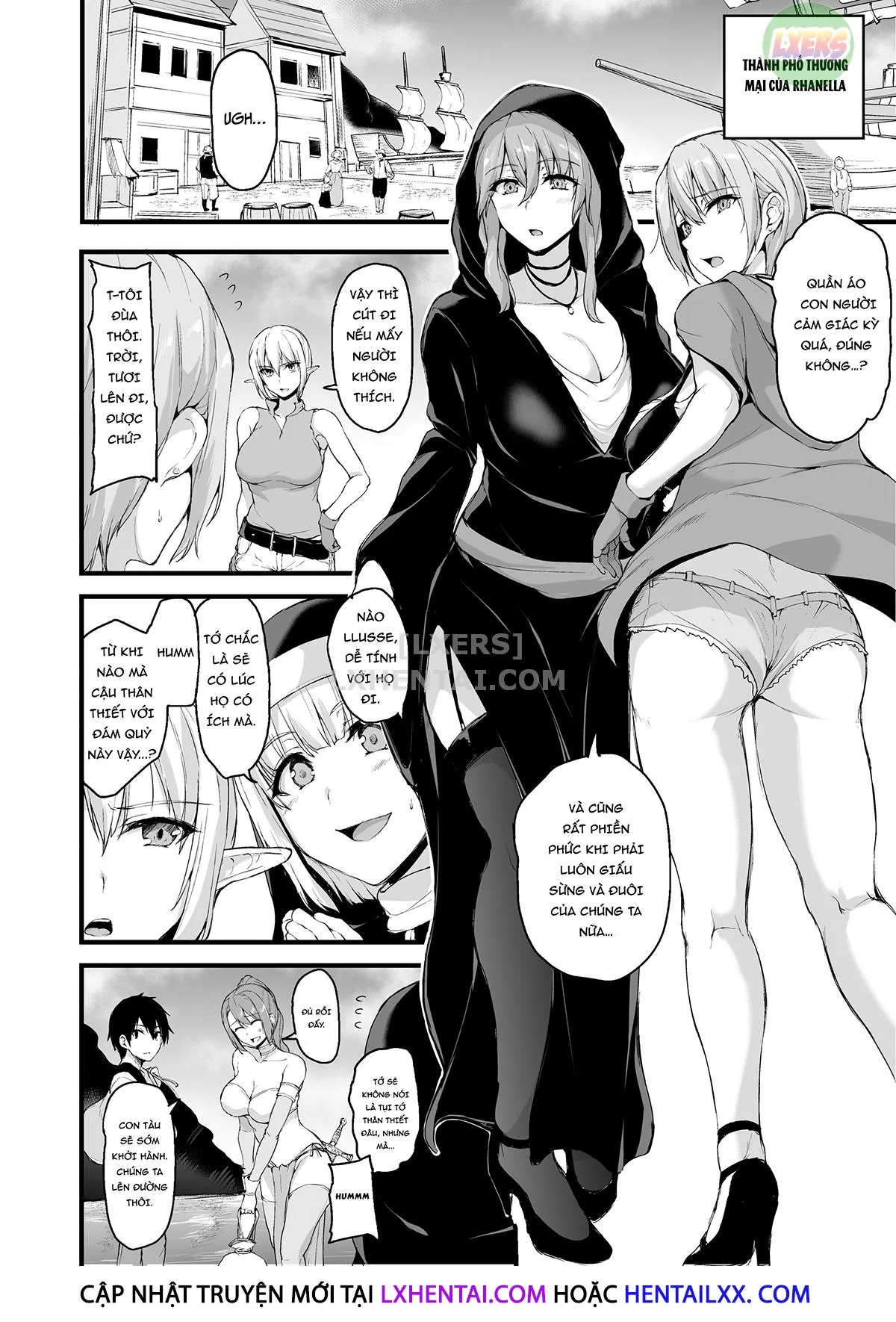 HentaiVN.net - Ảnh 7 - Tales of a Harem in Another World - Chap 6 - Overloaded! Orgies on the High Seas!