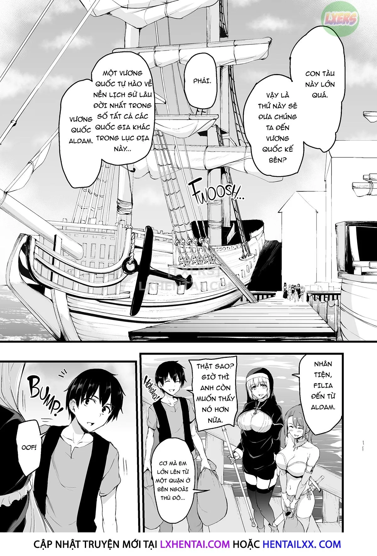 HentaiVN.net - Ảnh 8 - Tales of a Harem in Another World - Chap 6 - Overloaded! Orgies on the High Seas!