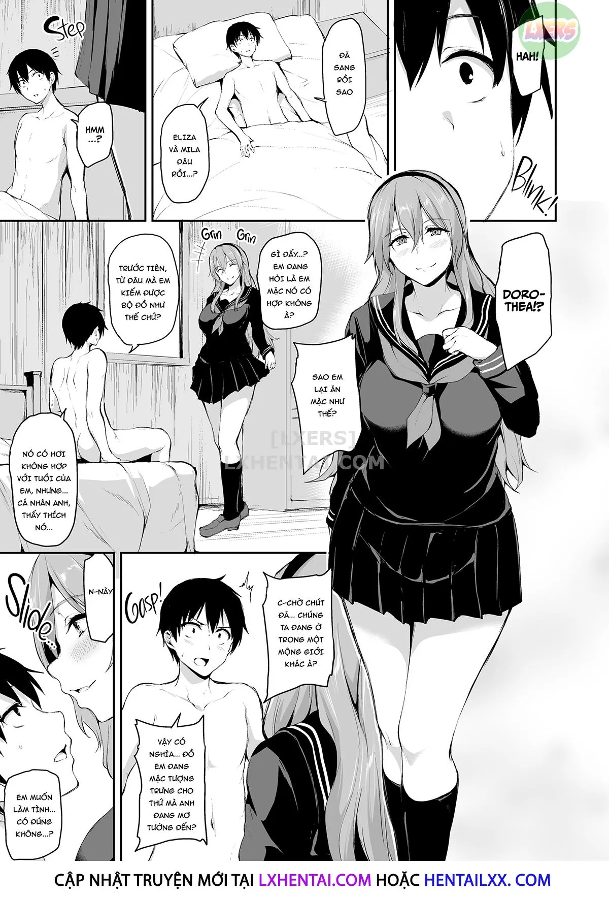 HentaiVN.net - Ảnh 7 - Tales of a Harem in Another World - Chap 6.5