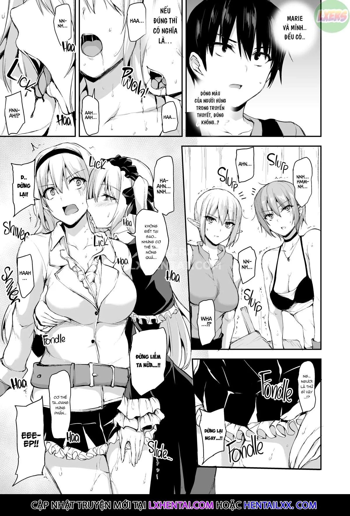 HentaiVN.net - Ảnh 26 - Tales of a Harem in Another World - Chap 7 - Clash! The Vampire Girl Vs. The Haughty Princess