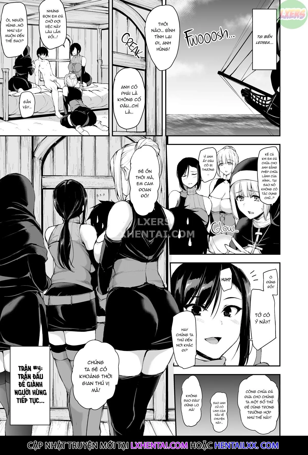 HentaiVN.net - Ảnh 4 - Tales of a Harem in Another World - Chap 7 - Clash! The Vampire Girl Vs. The Haughty Princess