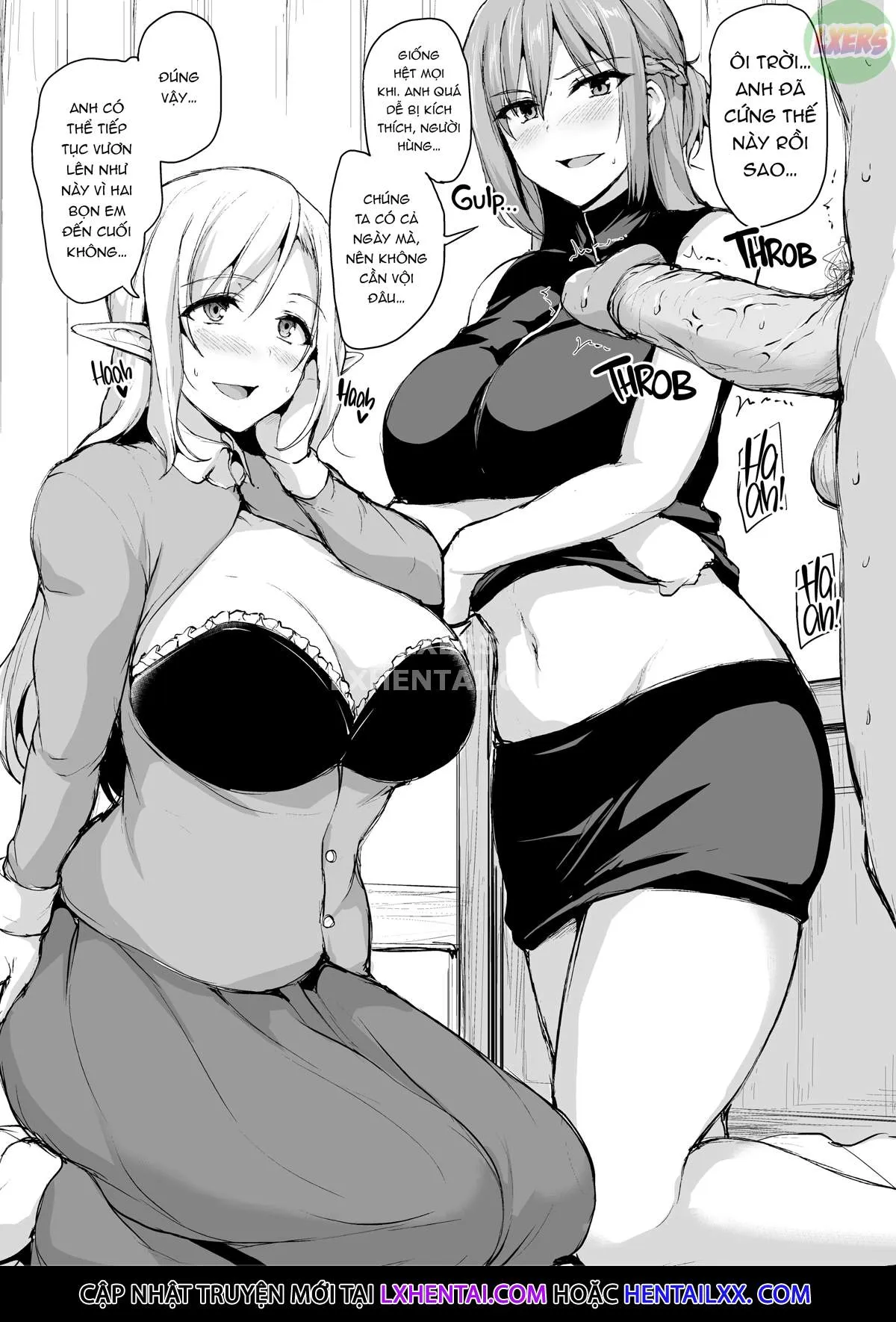 HentaiVN.net - Ảnh 14 - Tales of a Harem in Another World - Chap 7.5