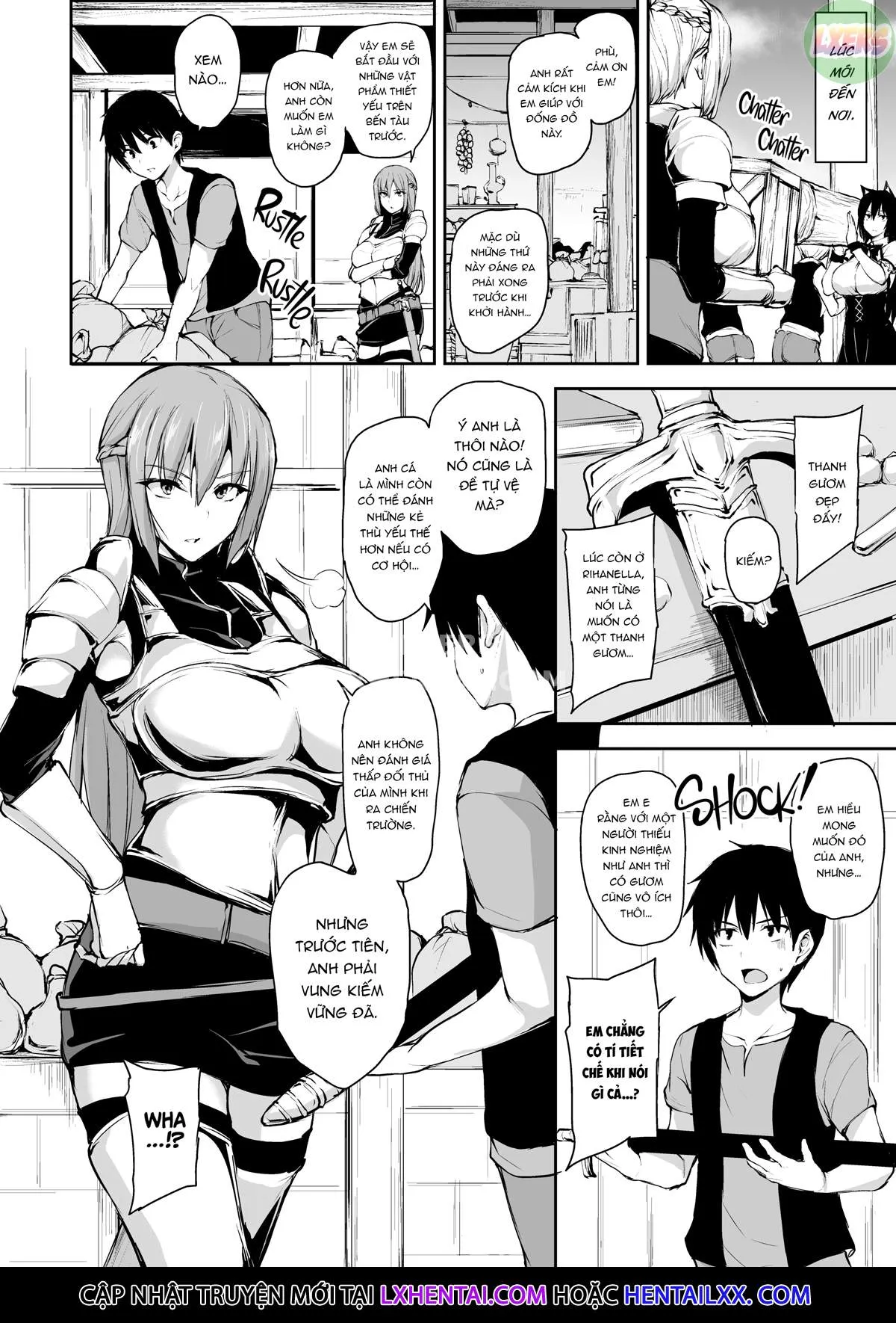 HentaiVN.net - Ảnh 5 - Tales of a Harem in Another World - Chap 7.5