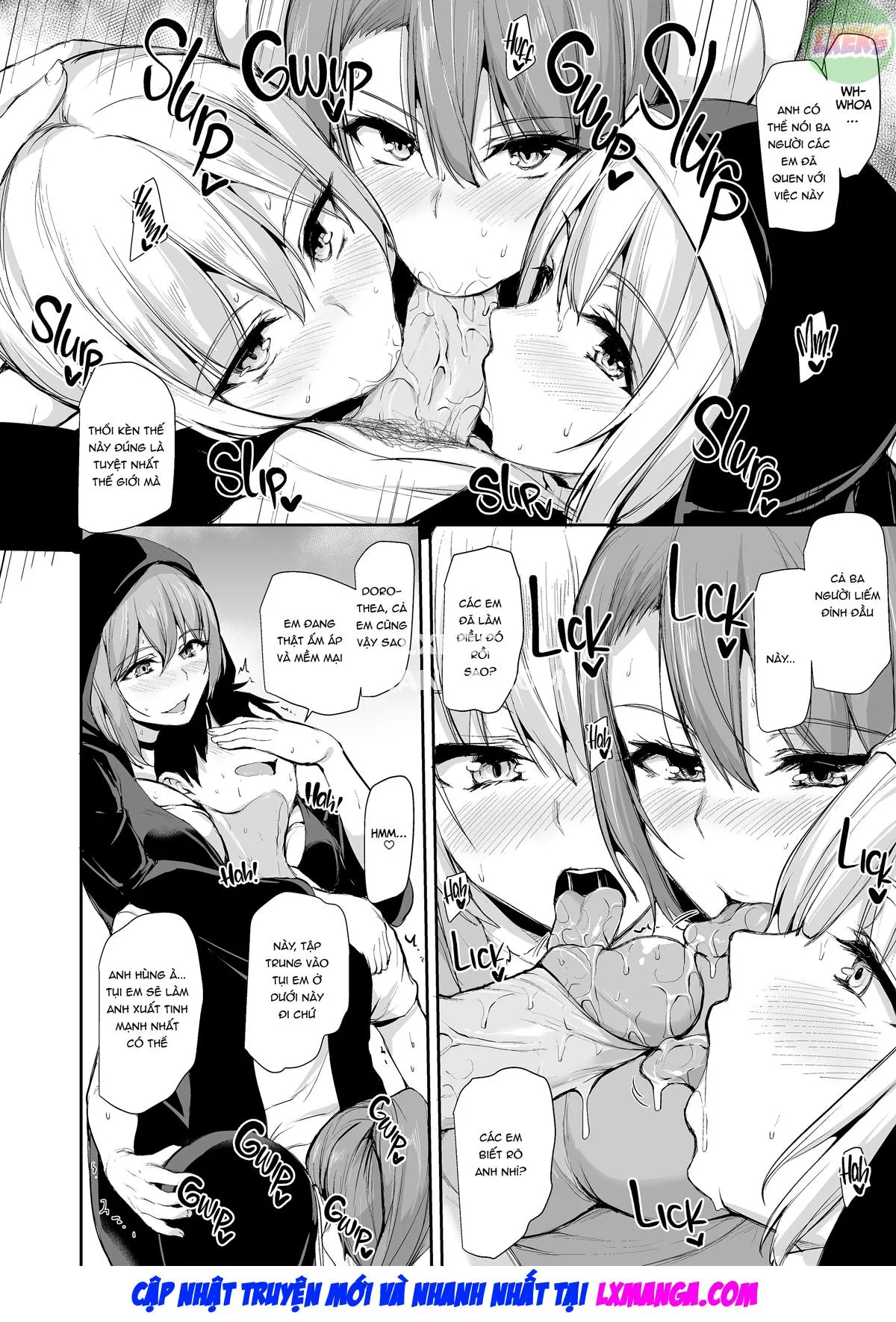 HentaiVN.net - Ảnh 10 - Tales of a Harem in Another World - Chap 8