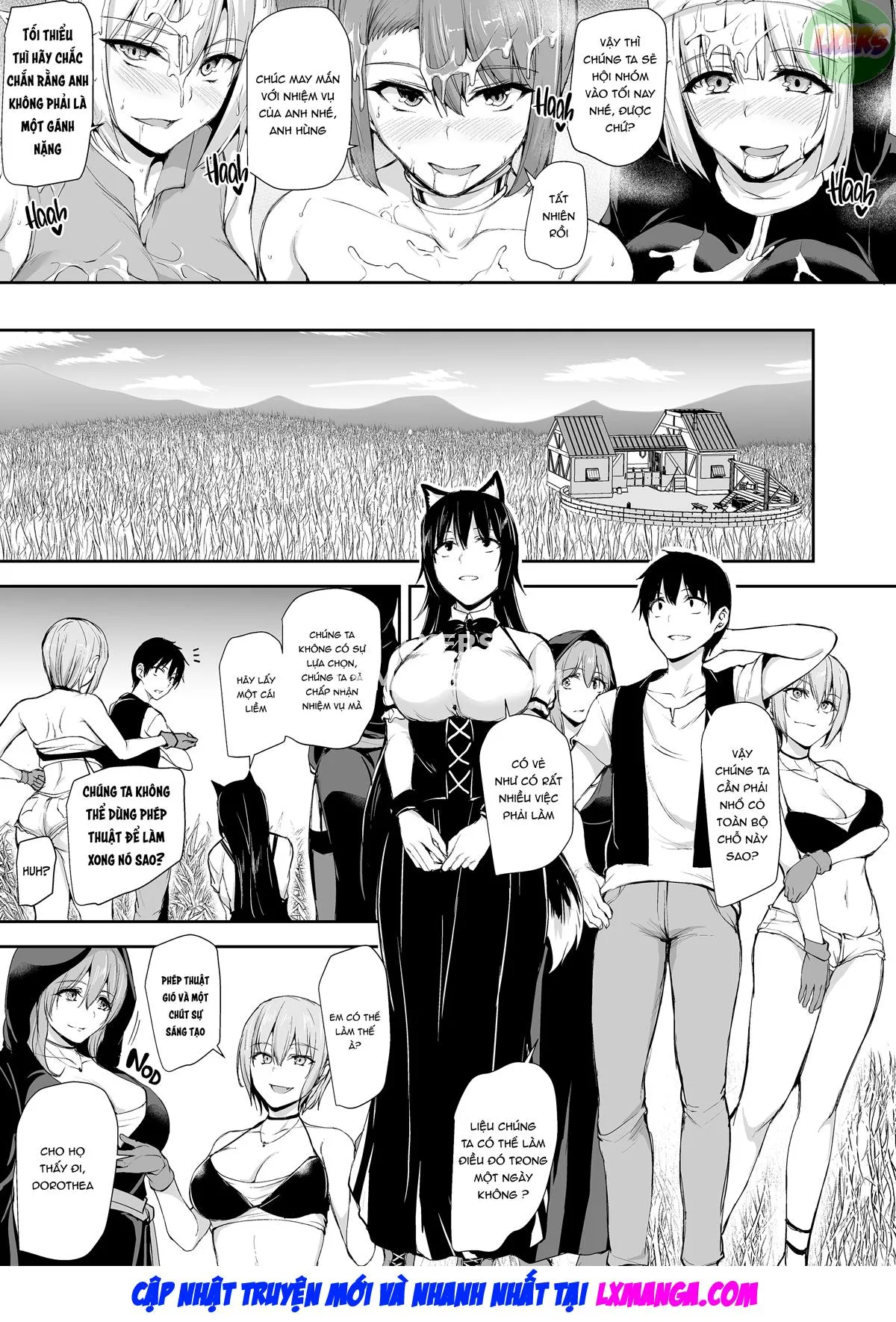 HentaiVN.net - Ảnh 13 - Tales of a Harem in Another World - Chap 8