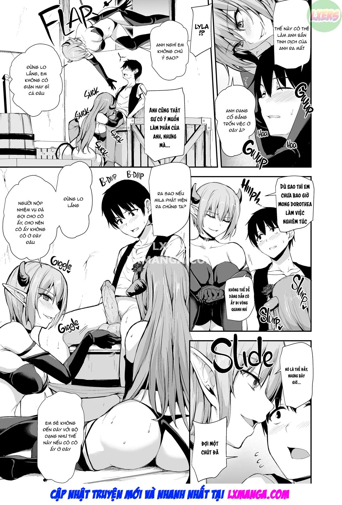 HentaiVN.net - Ảnh 17 - Tales of a Harem in Another World - Chap 8
