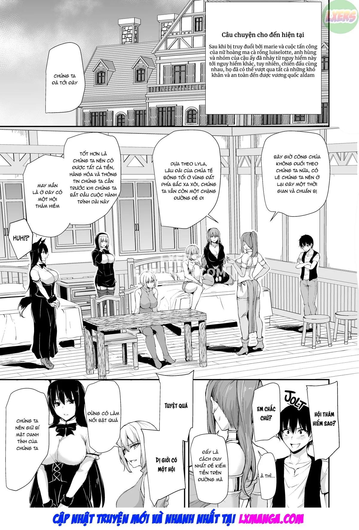 HentaiVN.net - Ảnh 3 - Tales of a Harem in Another World - Chap 8
