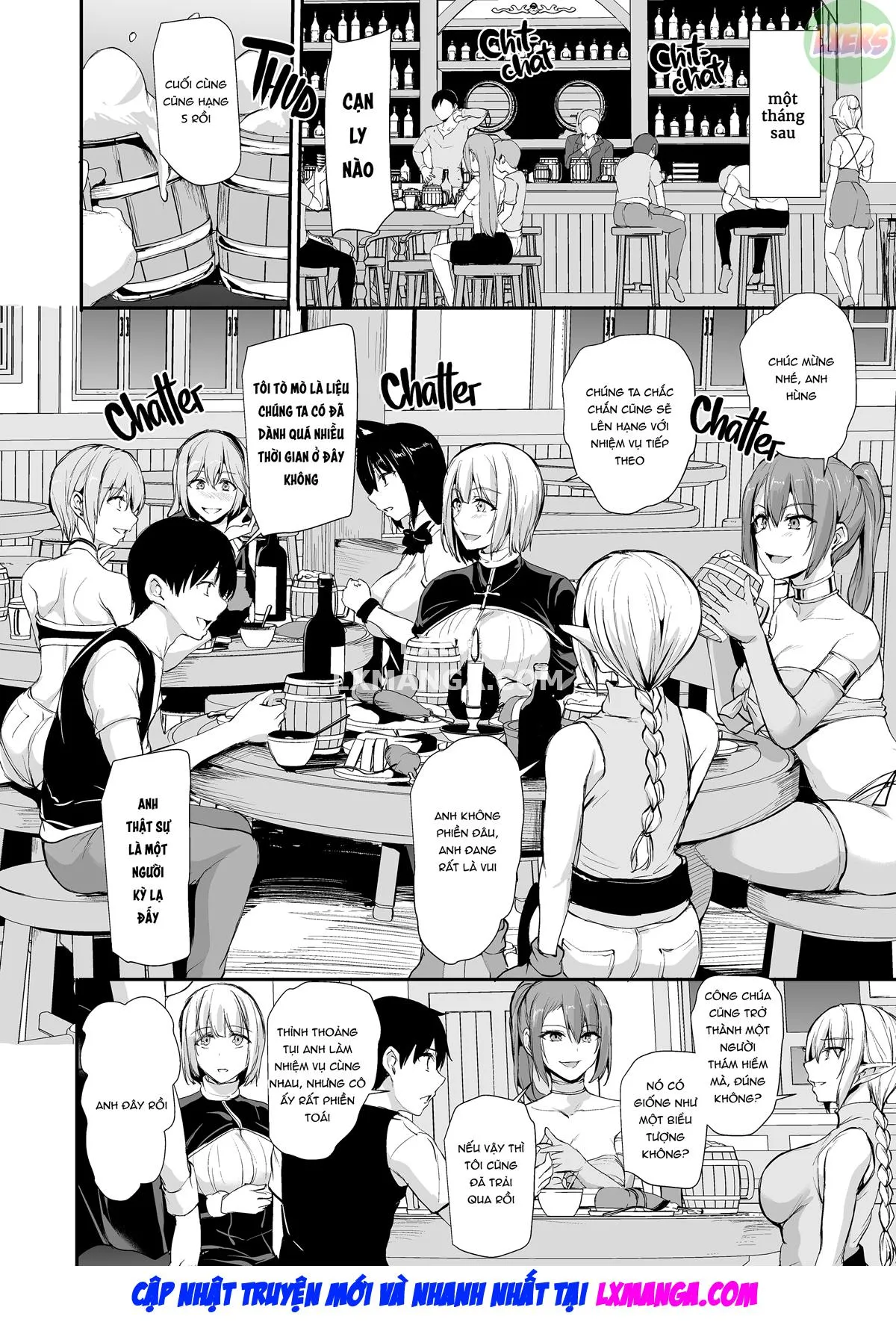 HentaiVN.net - Ảnh 40 - Tales of a Harem in Another World - Chap 8
