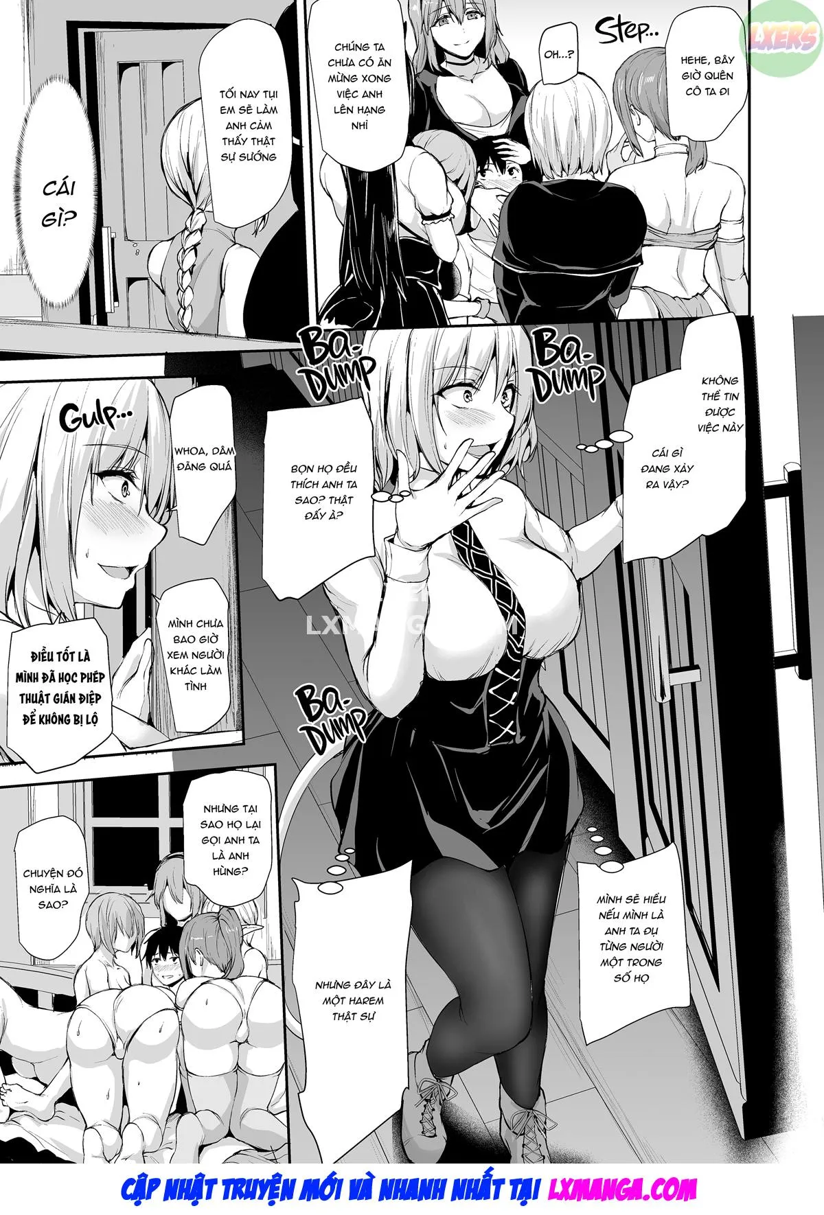 HentaiVN.net - Ảnh 43 - Tales of a Harem in Another World - Chap 8