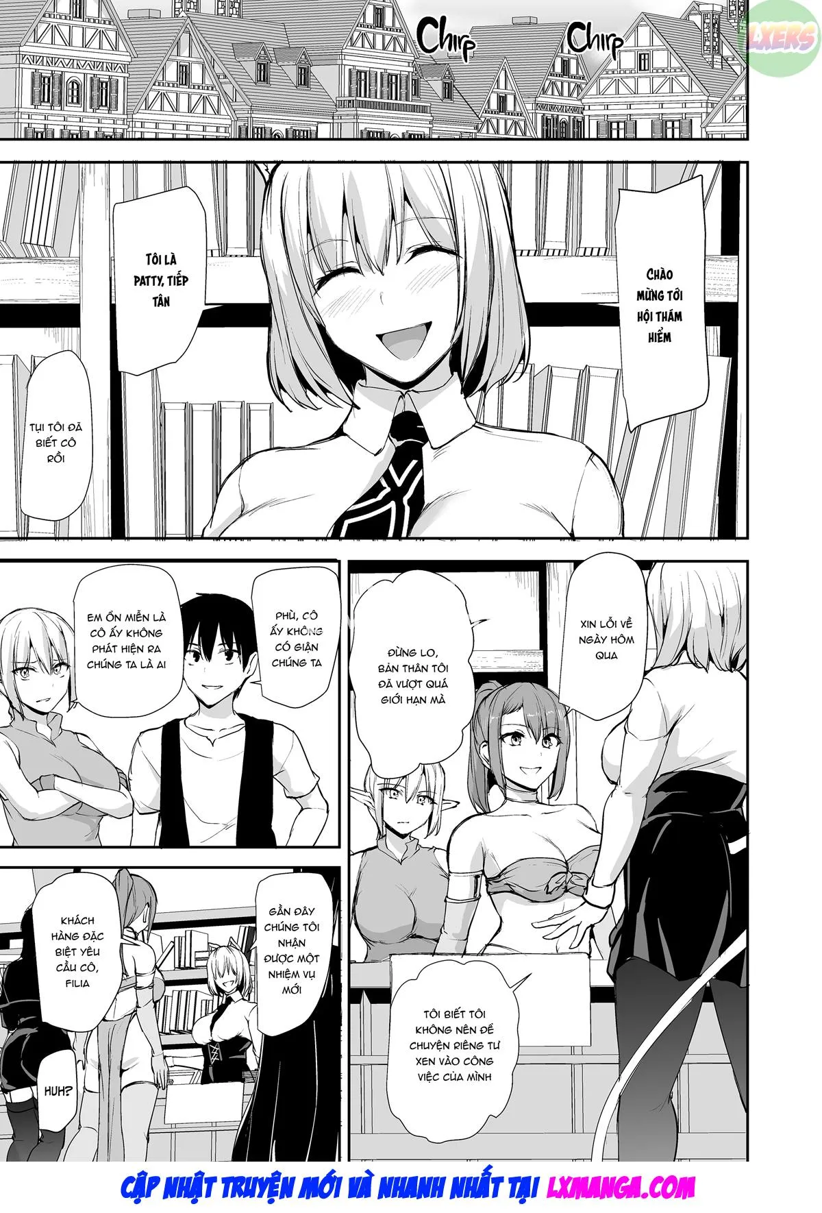 HentaiVN.net - Ảnh 61 - Tales of a Harem in Another World - Chap 8